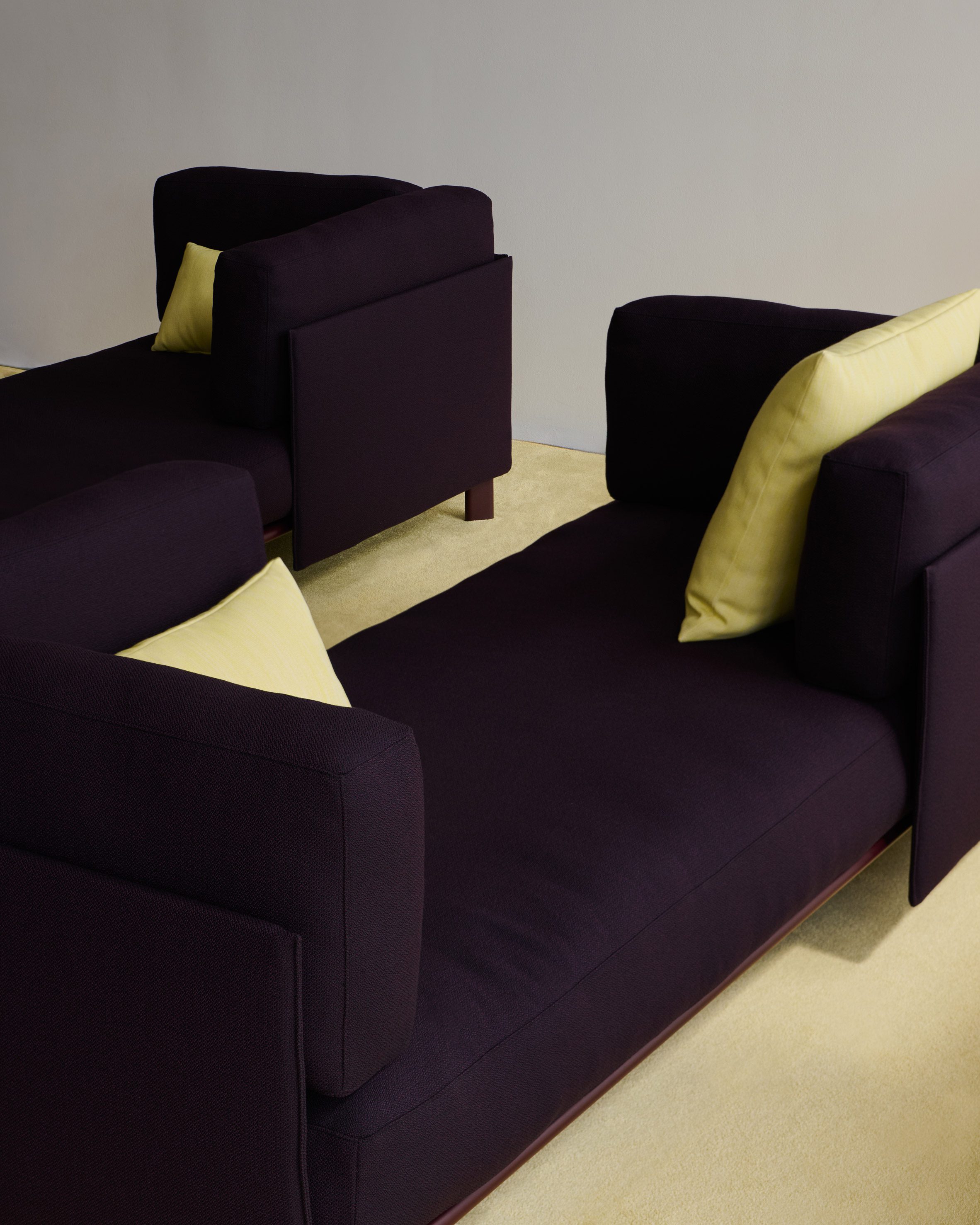 瑞士 Vitra 聯手 瑞士建築師事務所 Panter Tourron 模組化沙發Anagram