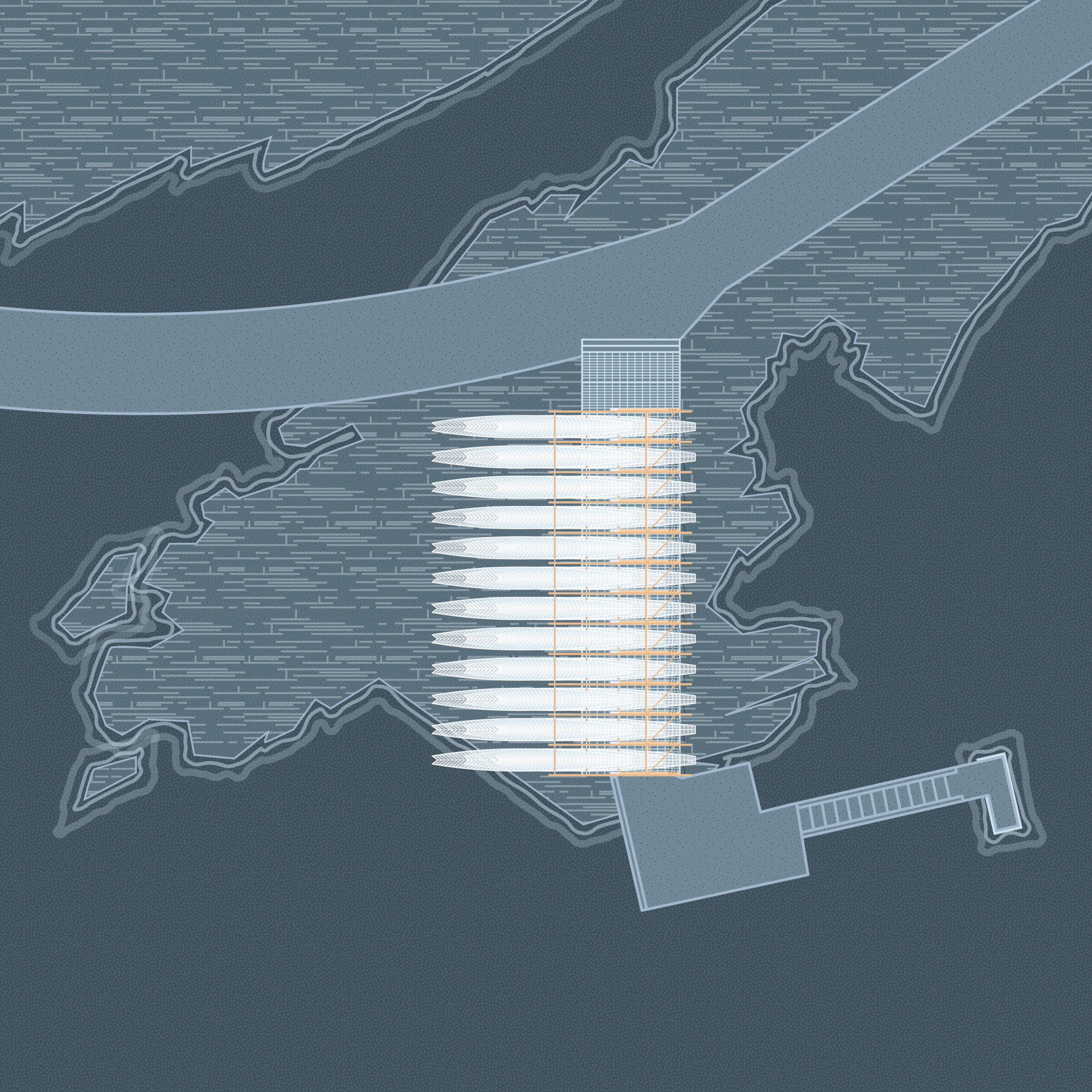 舟山柴山島海邊長亭  木造 空間裝置藝術 GN棲城設計