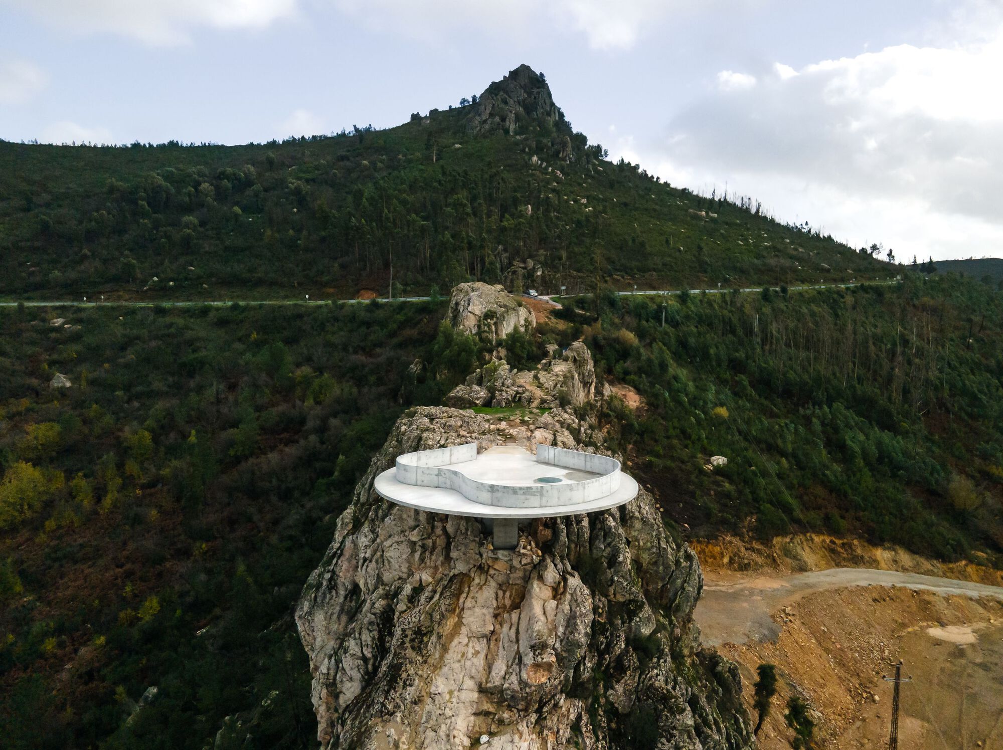 Alvaro Siza 葡萄牙觀景台 Vilar Barroco Zebro Viewpoint Álvaro Siza Vieira