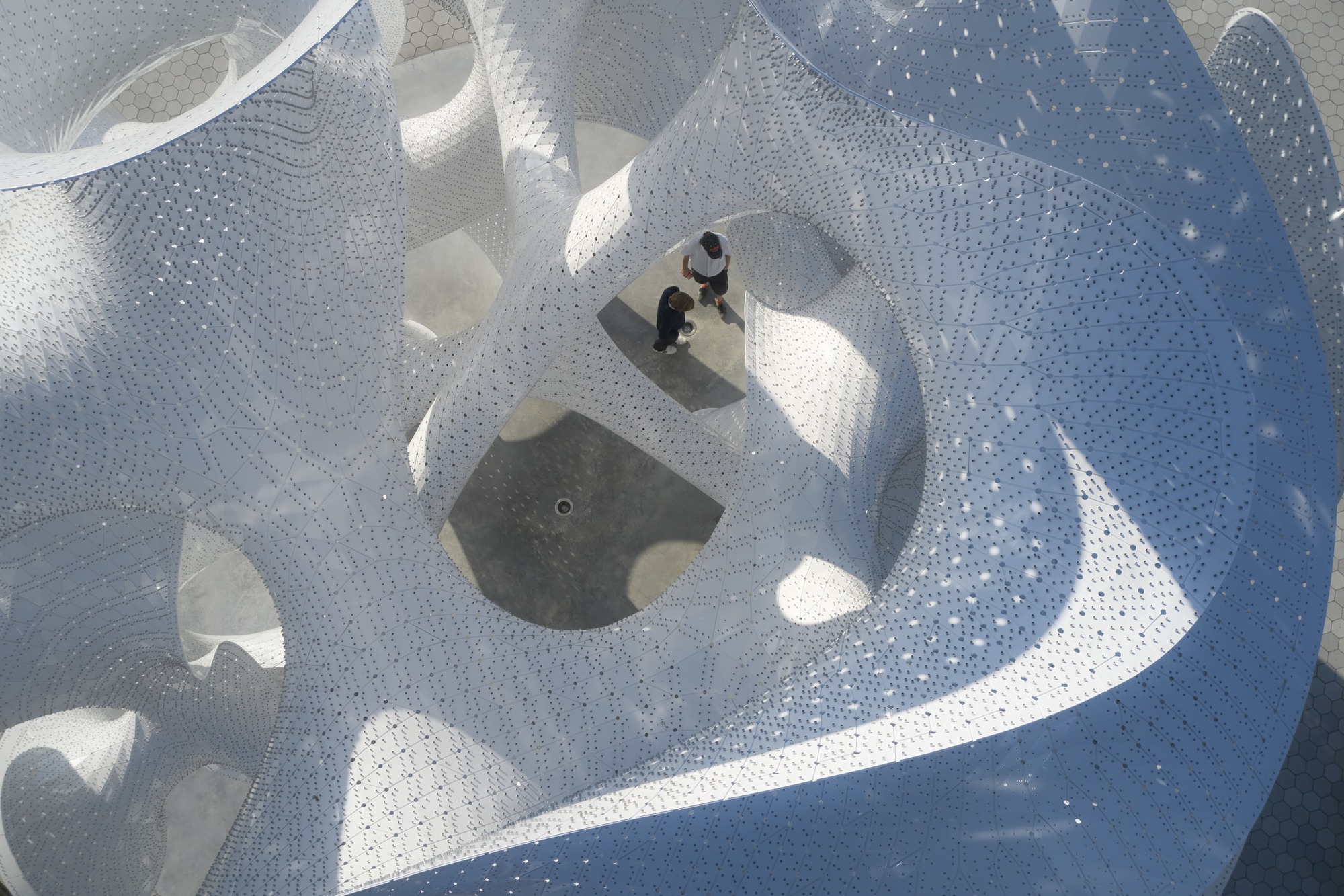 MARC FORNES  THEVERYMANY Google The Orb 裝置藝術