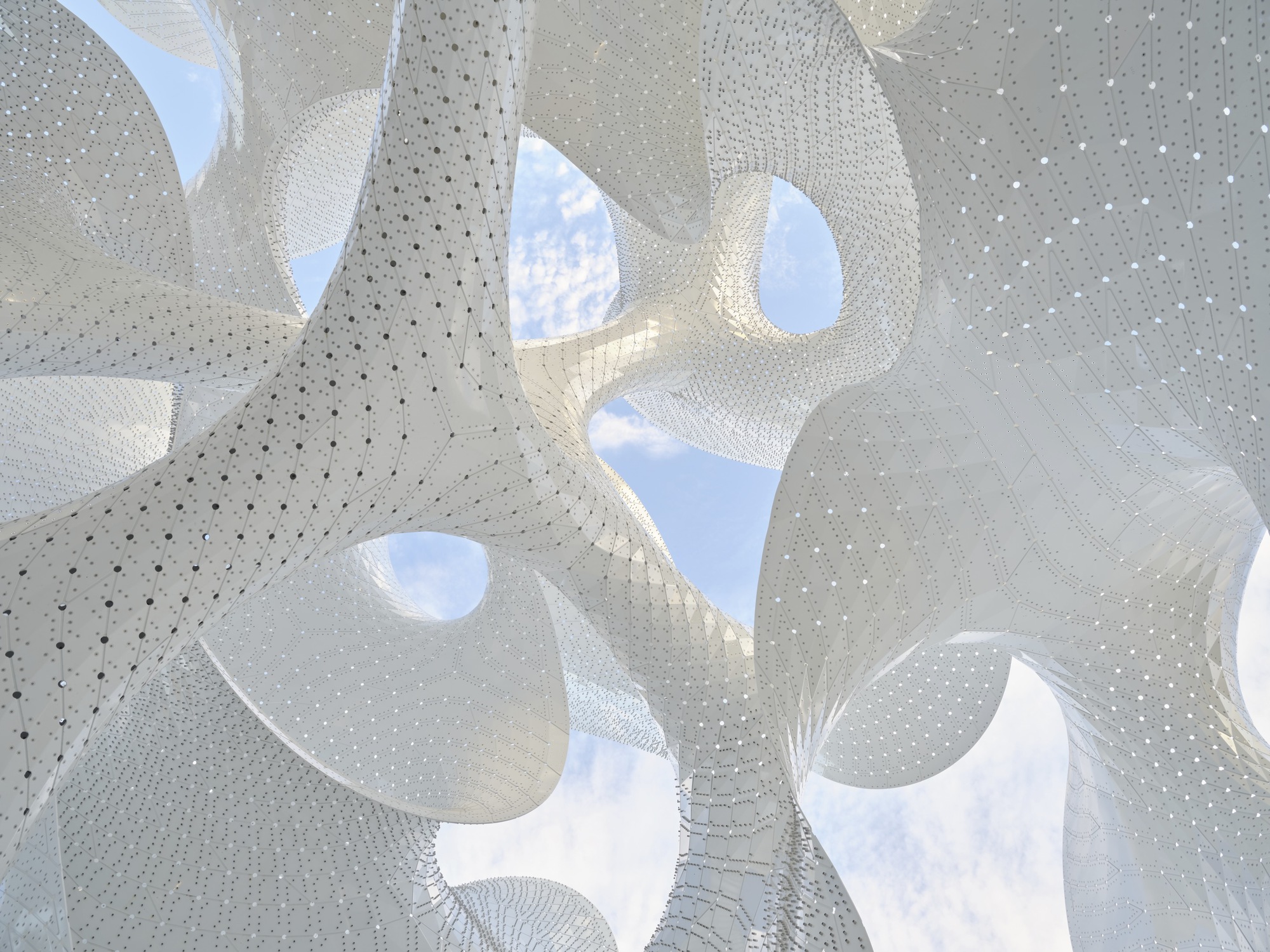 MARC FORNES  THEVERYMANY Google The Orb 裝置藝術