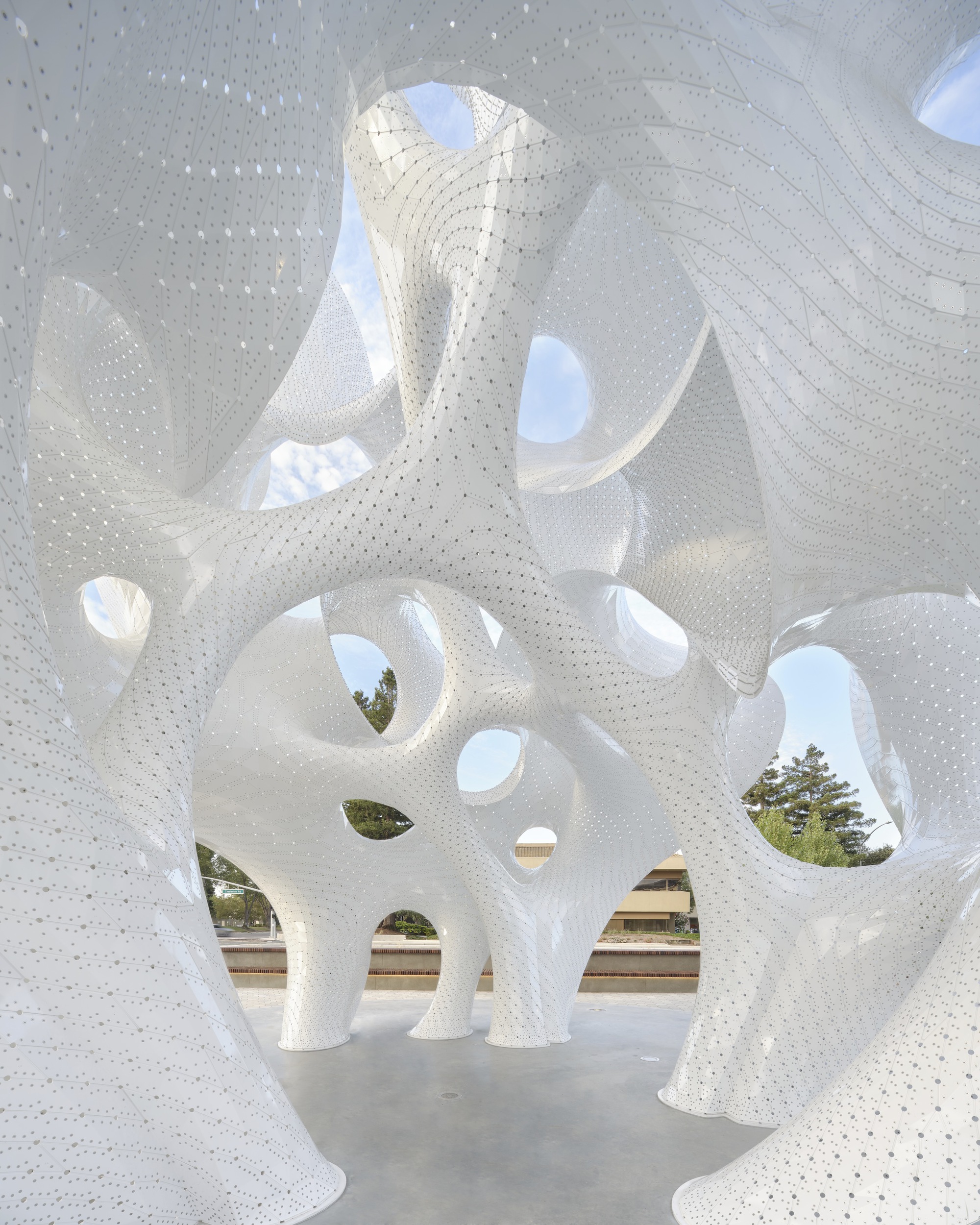 MARC FORNES  THEVERYMANY Google The Orb 裝置藝術