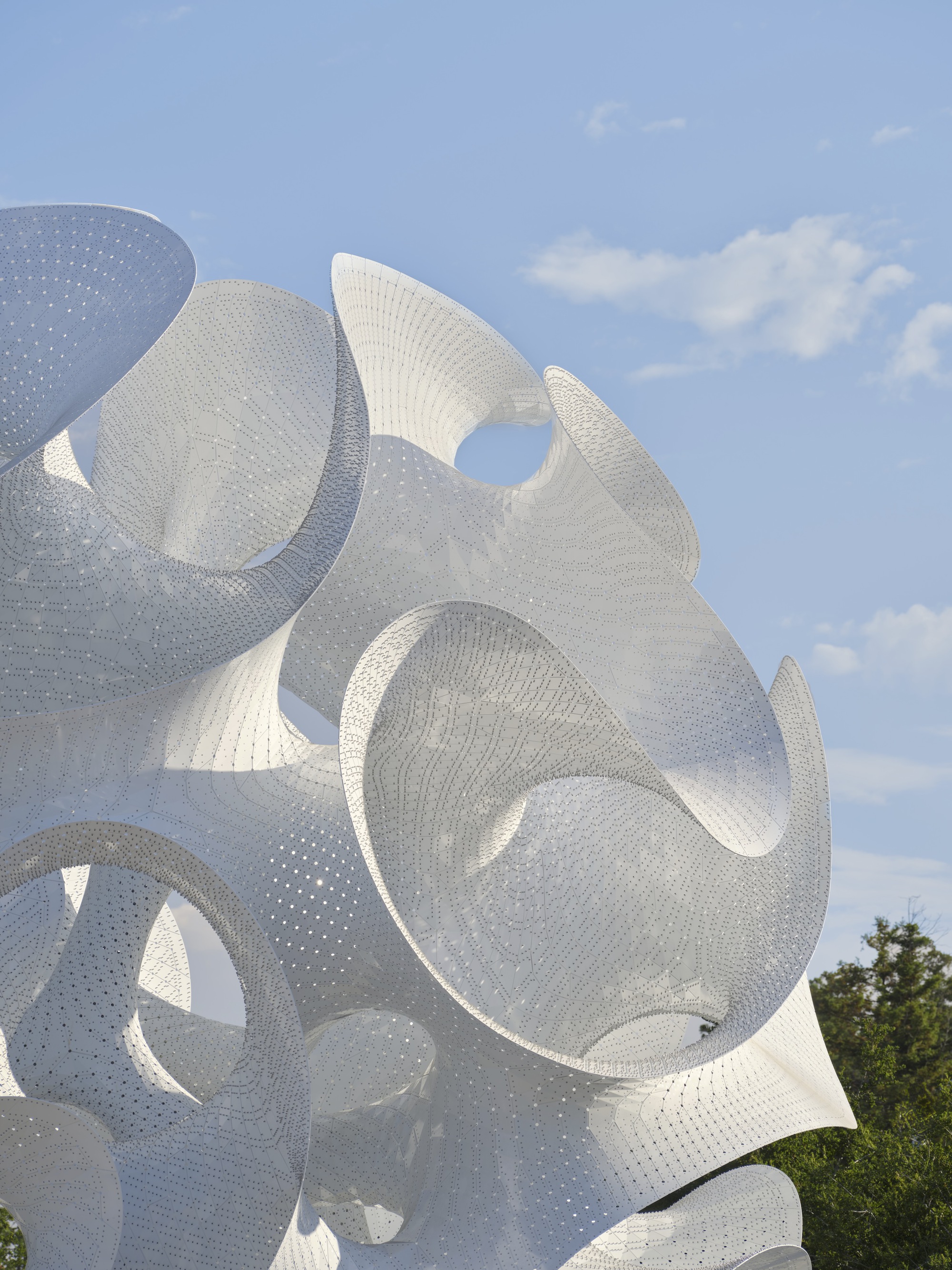 MARC FORNES  THEVERYMANY Google The Orb 裝置藝術