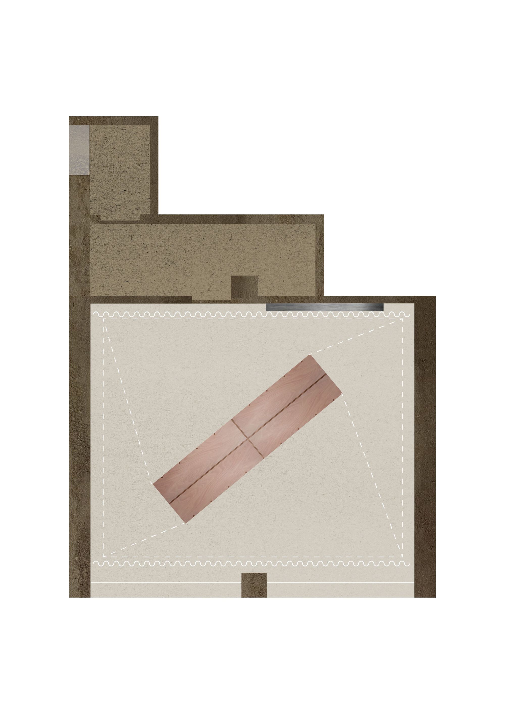 平面圖 Plan Mosca Bianca Ceramic Workshop 室內設計 義大利 帕多瓦 Padua Italy Atelier Architettura Chinello Morandi