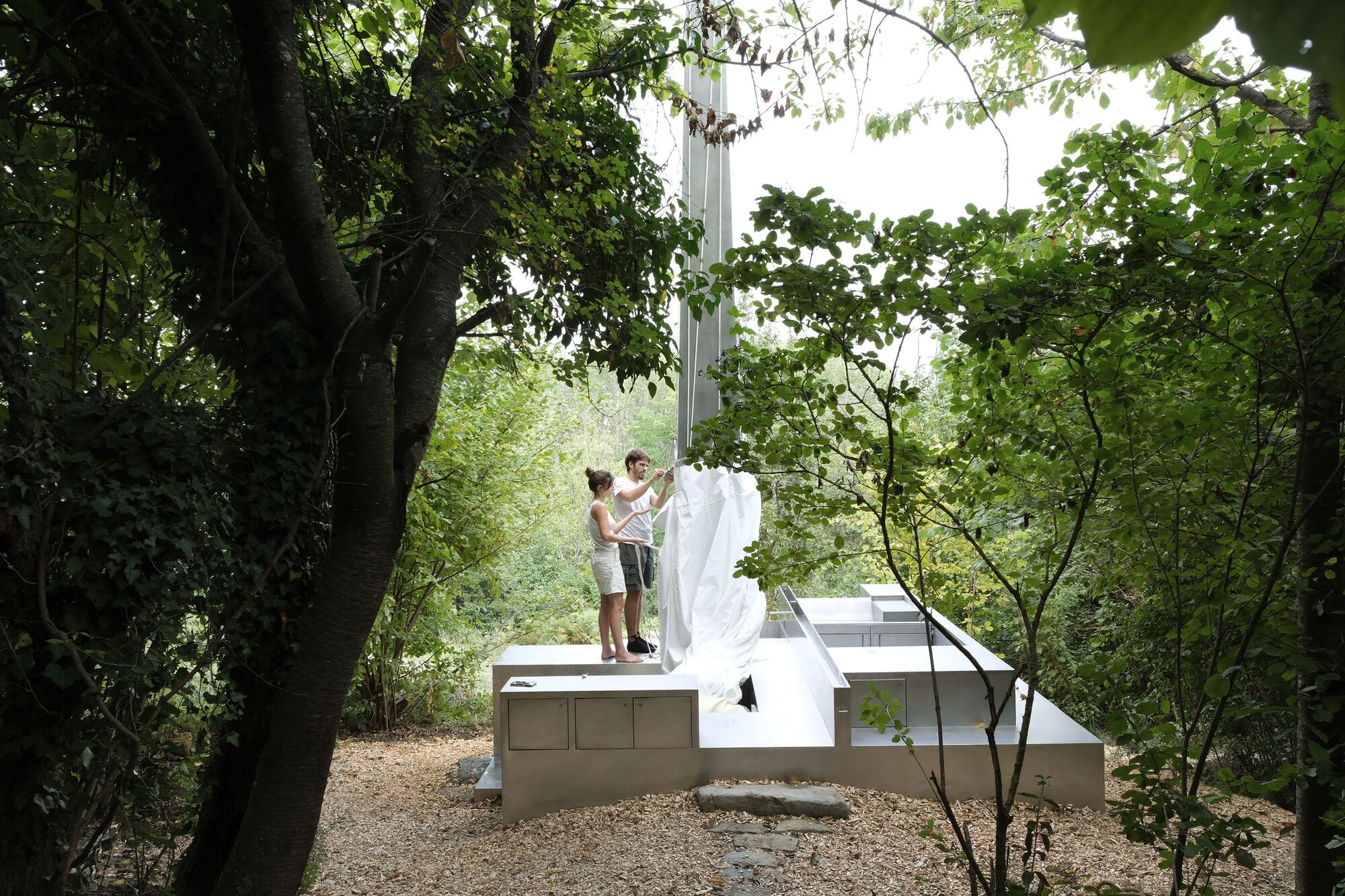 義大利西北方的卡羅切拉(Carroccera,Piedmont, Italy) Carroccera Collective)的義大利建築師 失落之室 (The Missing Room)