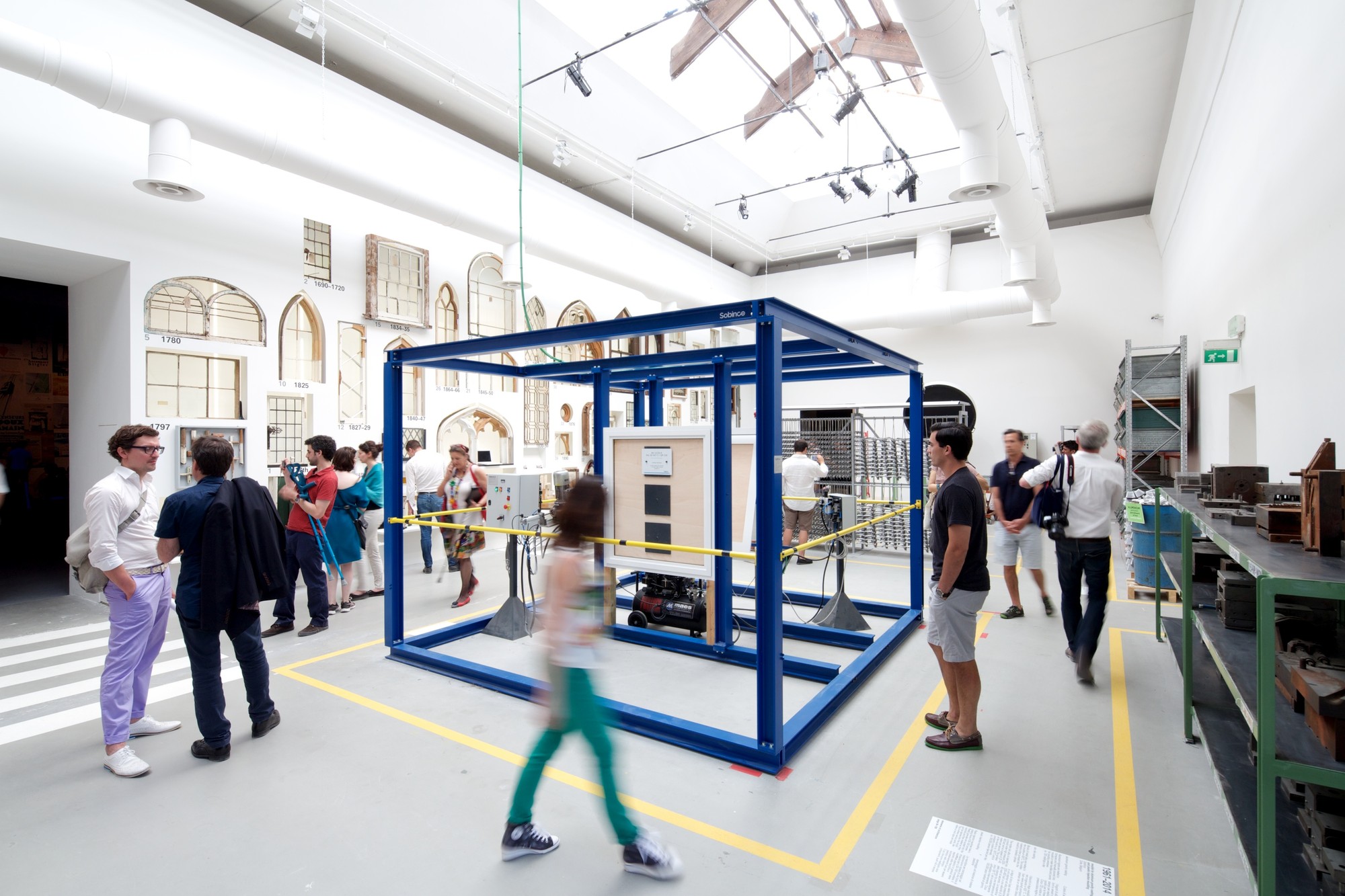 Rem Koolhaas 於2014威尼斯建築雙年展策劃的「Elements of Architecture」主題館