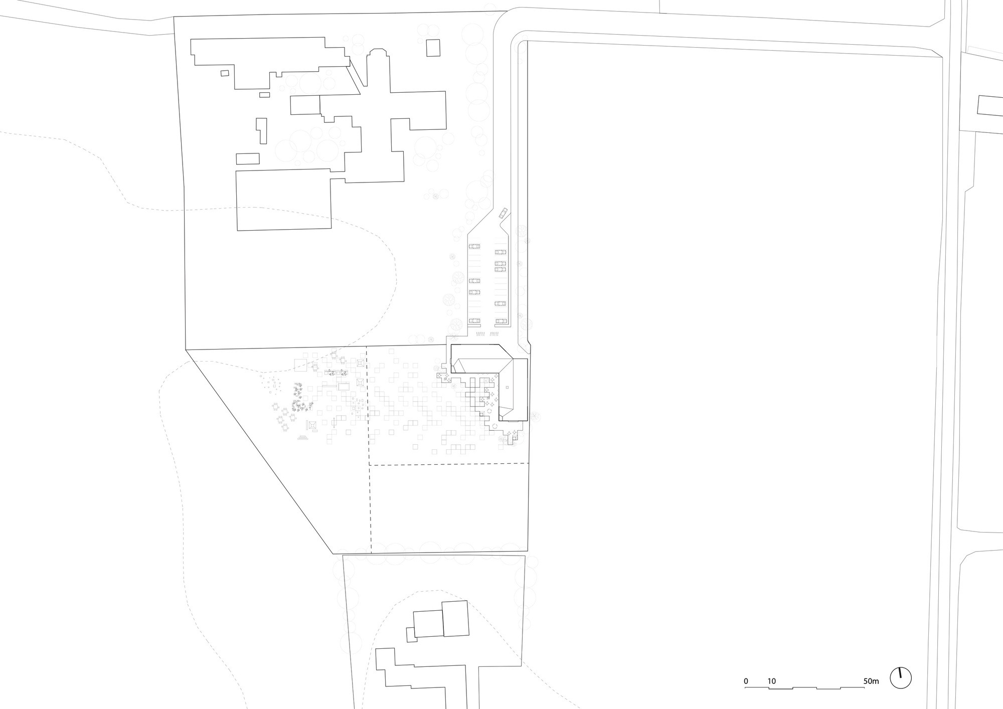 平面圖 Plan Hjørring Denmark House of Grain｜Kornets Hus 丹麥遊客中心 Reiulf Ramstad Arkitekter