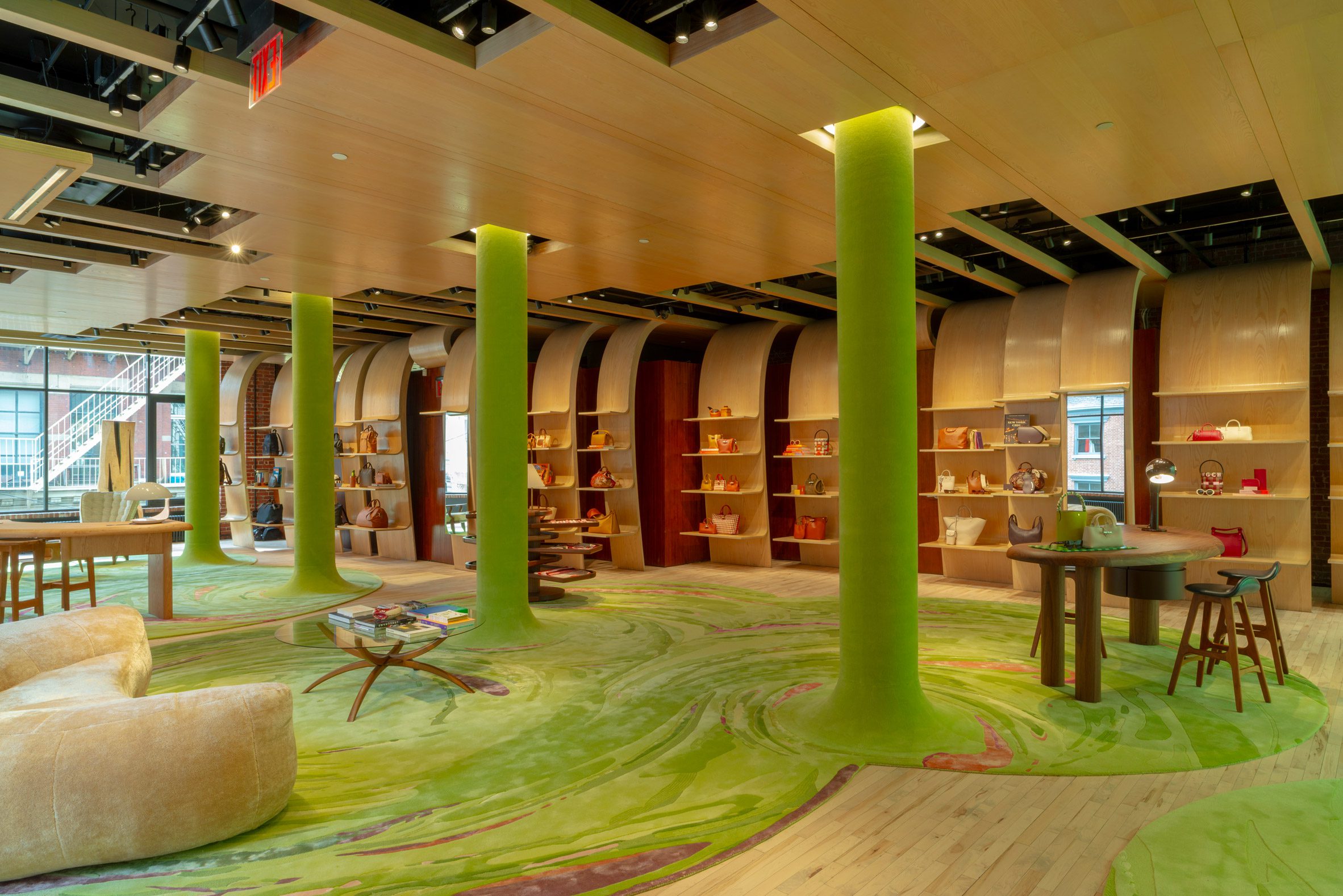 La Maison Unique Heatherwick Studio gives New York Longchamp store