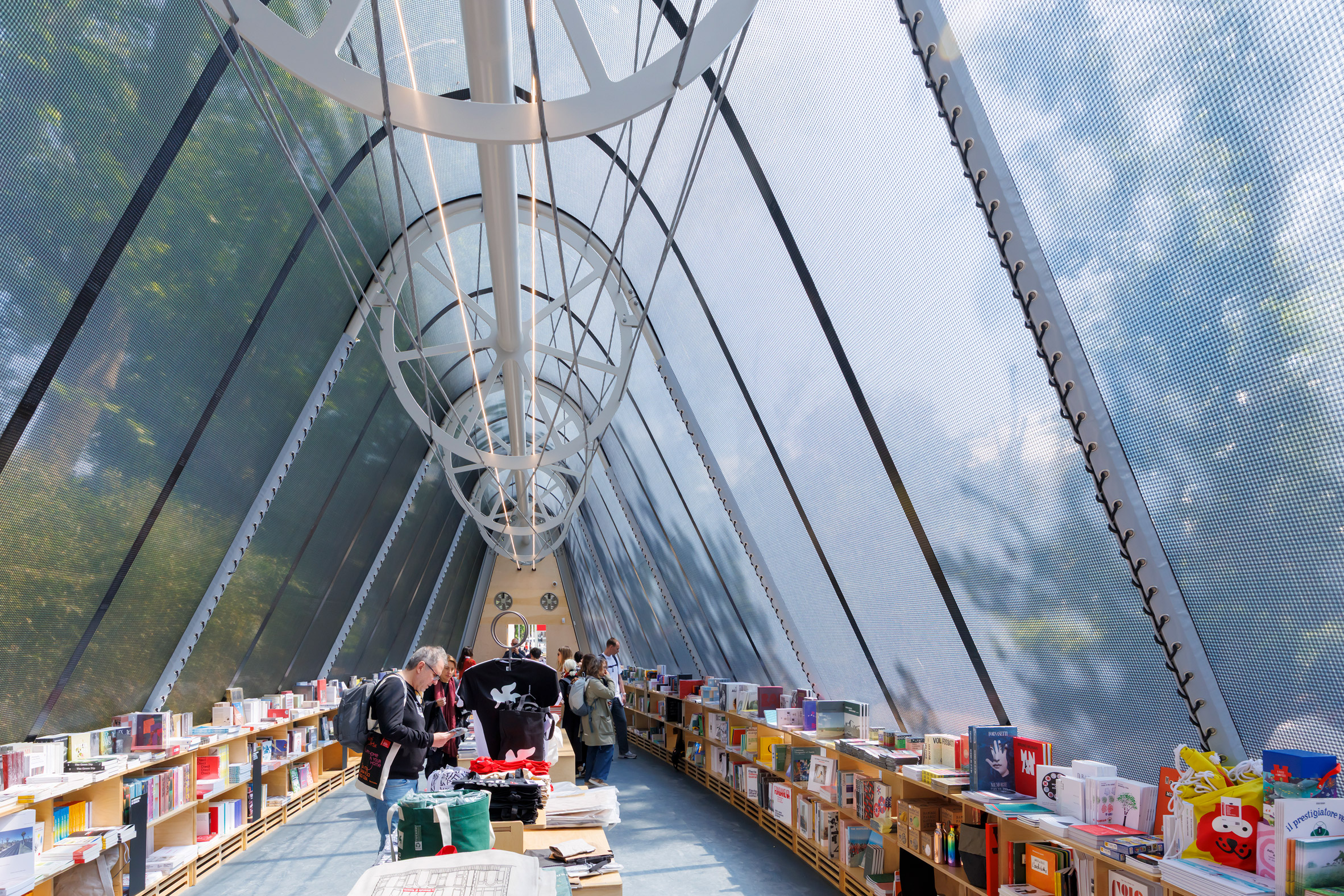 美國建築師事務所Diller Scofidio + Renfro（DS+R） 威尼斯建築雙年展 Venice Architecture Biennale 可拆卸圖書館「La Libreria」