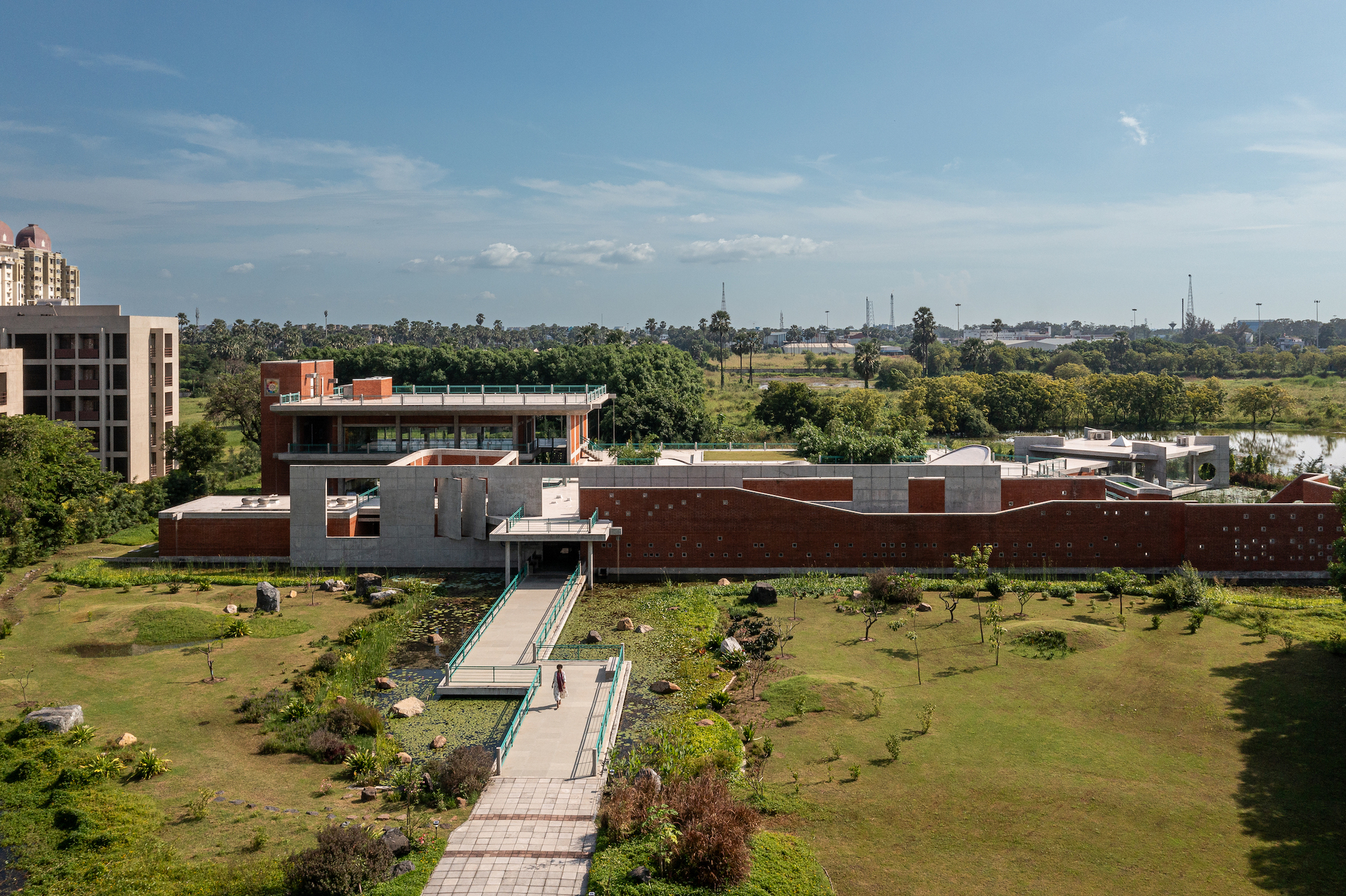 共生聖殿 Studio Naqshbandi 印度 SAIL Center