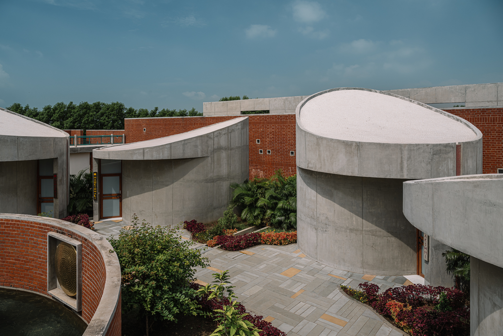 共生聖殿 Studio Naqshbandi 印度 SAIL Center