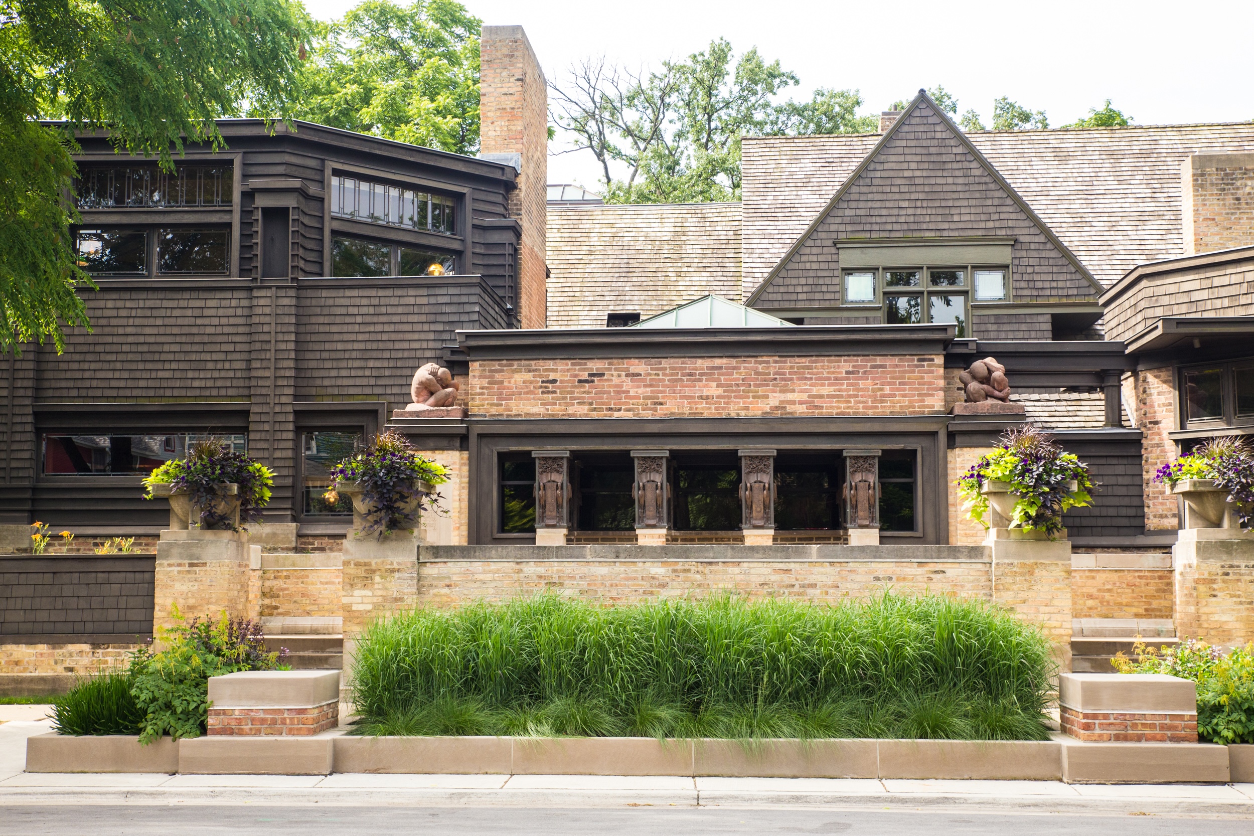 從芝加哥啟航後，乘客可先參觀 Frank Lloyd Wright 位於橡樹公園 (Oak Park) 附近的故居和工作室。

Little Vignettes Photo/Shutterstock
