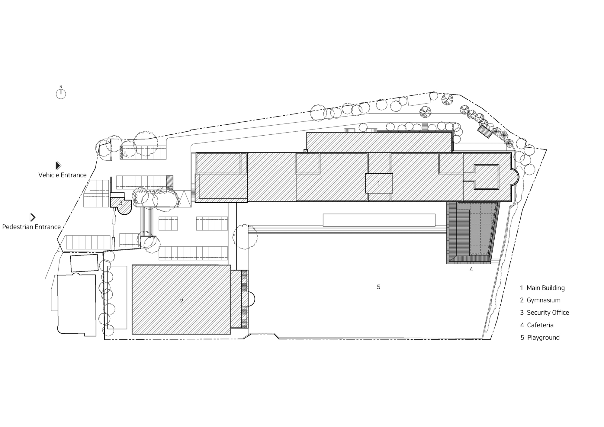 B GROUND ARCHITECTS 韓國首爾市蘆原區未來產業科學高等學校 (미래산업과학고등학교) 食堂增建工程