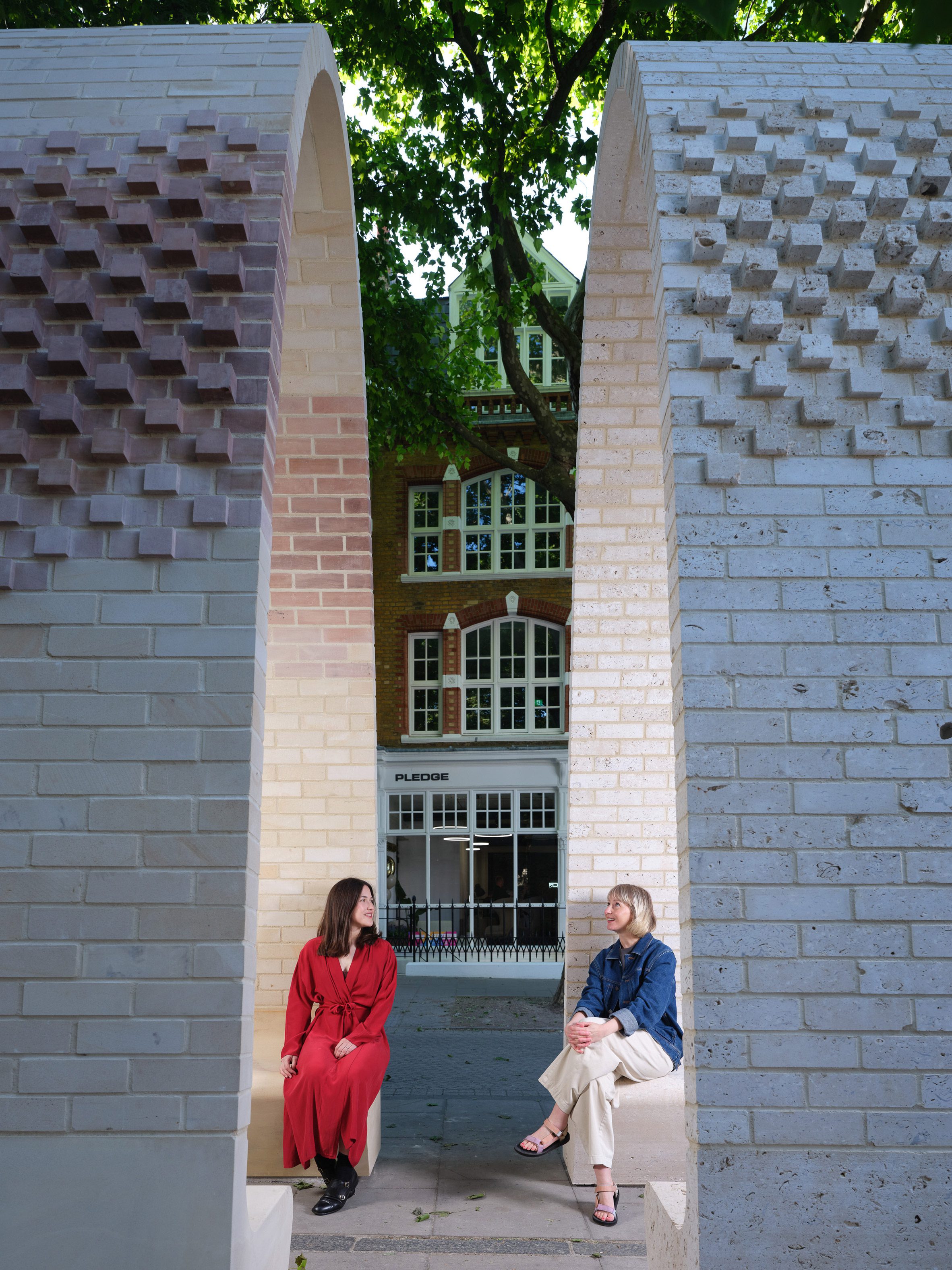 Webb Yates Clerkenwell Green Hawkins Brown Clerkenwell Design Week Brick from a Stone Arch Revival