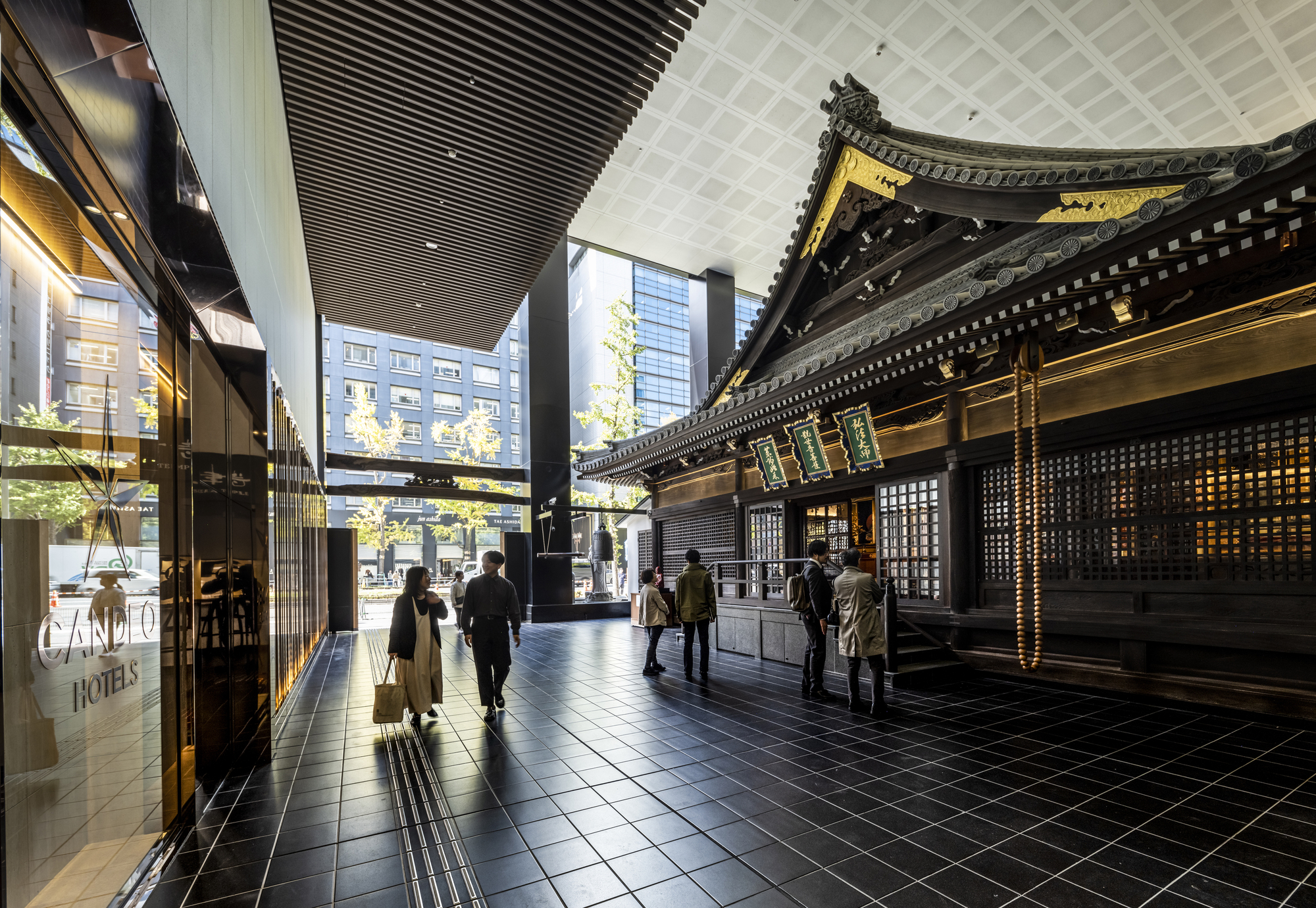 大成建設 TAISEI Tokyo Tatemono Mitsutera Building Candeo Hotels Osaka Shinsaibashi 大阪 OSAKA 三津寺本堂大樓