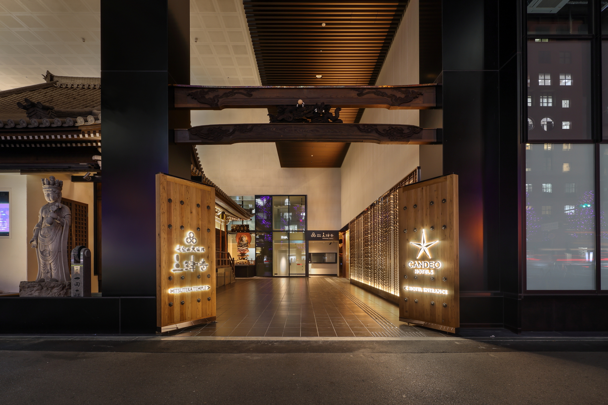 大成建設 TAISEI Tokyo Tatemono Mitsutera Building Candeo Hotels Osaka Shinsaibashi 大阪 OSAKA 三津寺本堂大樓