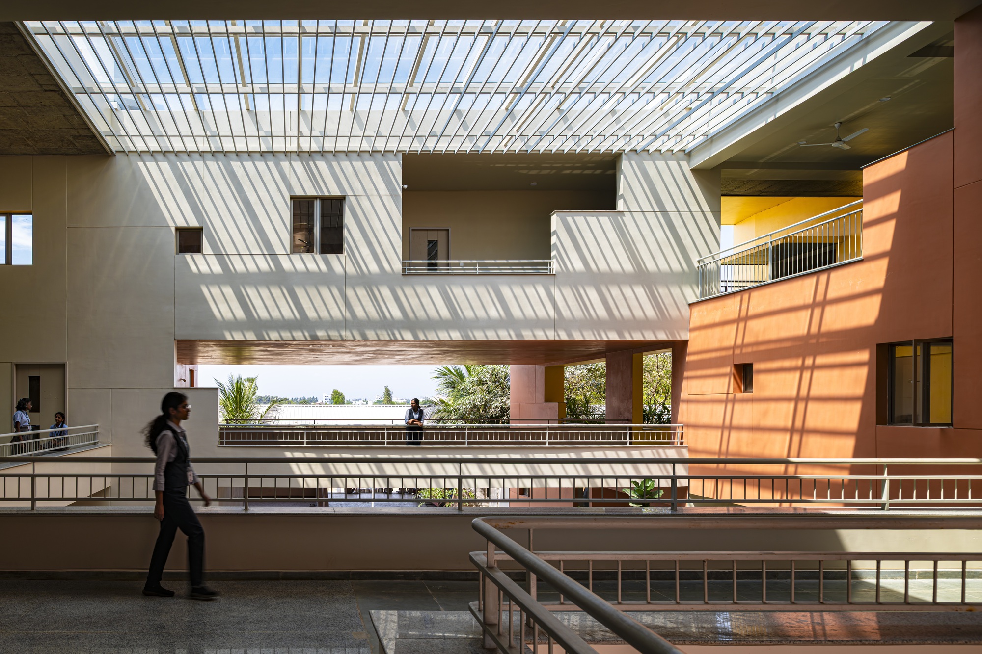 Rainbow International School / Spacefiction studio Rainbow International School / Spacefiction studio - Interior Photography, Kitchen, Courtyard
