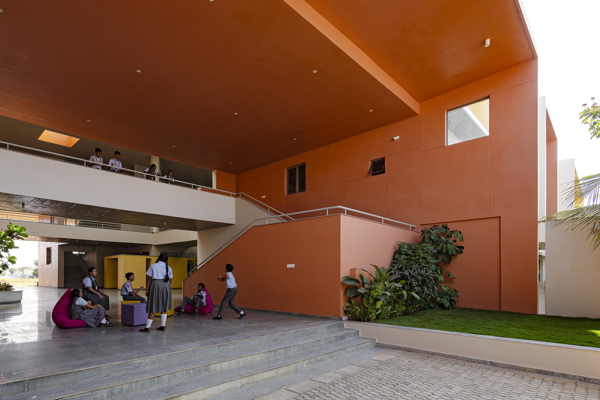 Rainbow International School / Spacefiction studio - Interior Photography