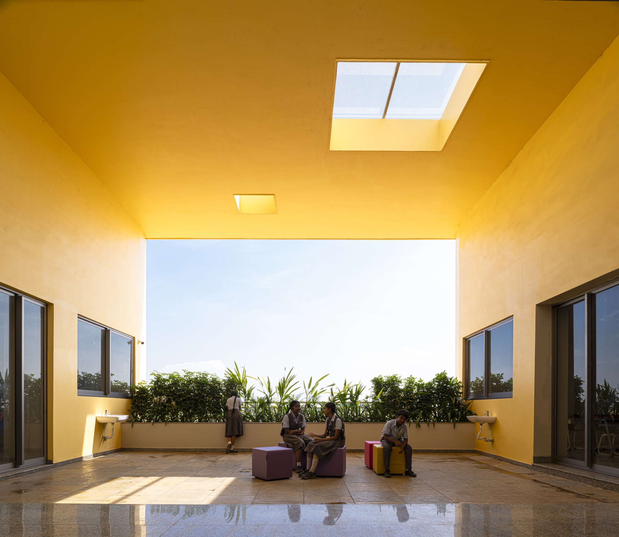 Rainbow International School / Spacefiction studio - Interior Photography