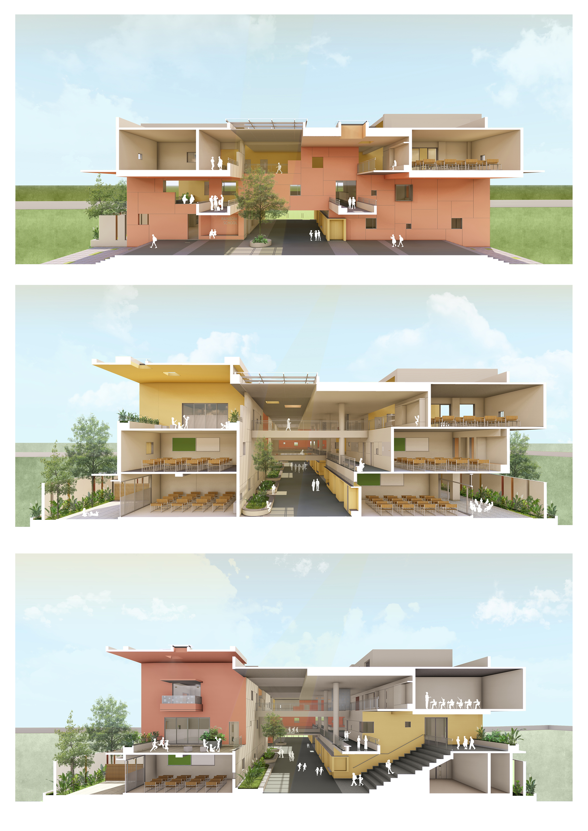 Rainbow International School / Spacefiction studio - Image 35 of 37