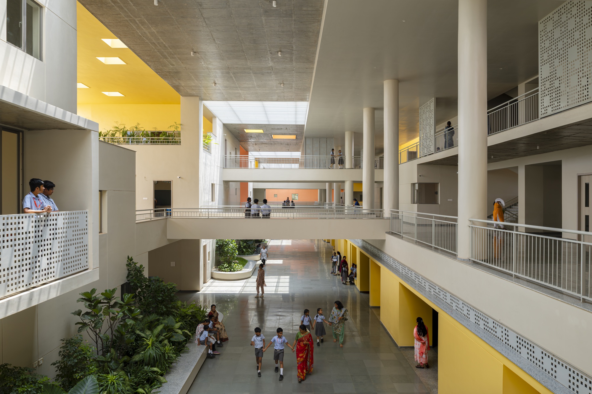 Rainbow International School / Spacefiction studio - Interior Photography