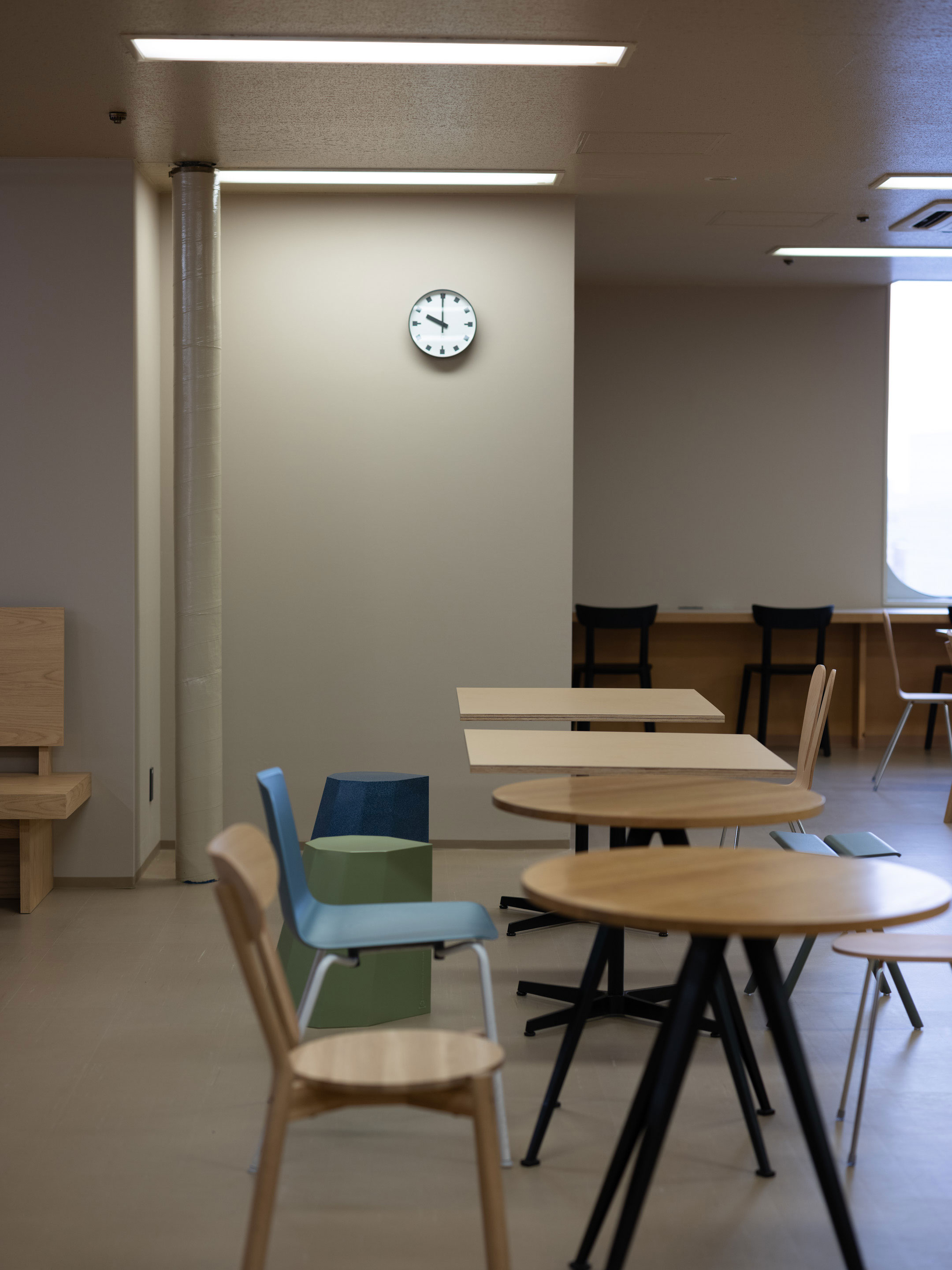 LUMINE北千住 員工餐廳 室內設計 YOTTEKO TABETEKO ヨッテコタベテコ