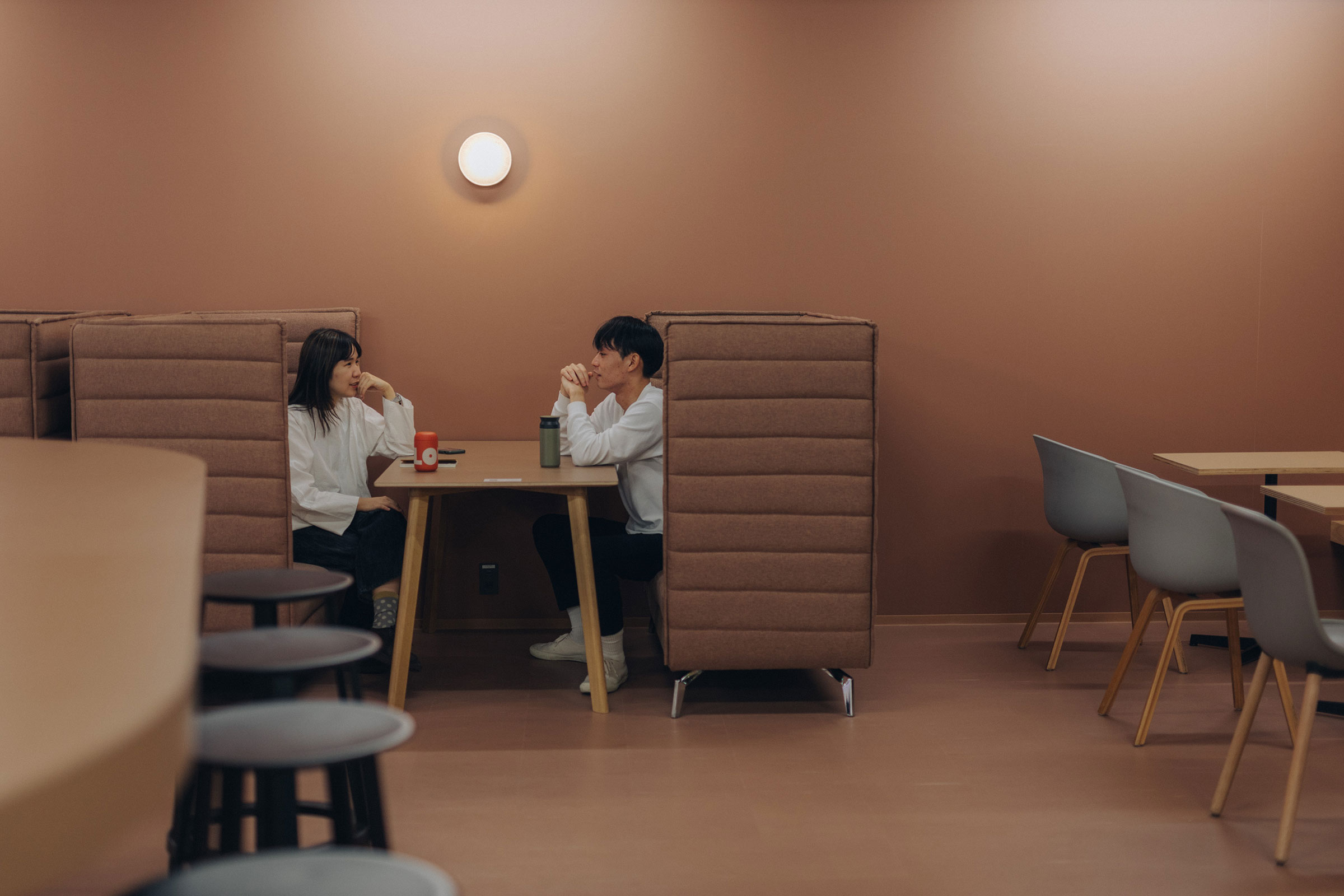LUMINE北千住 員工餐廳 室內設計 YOTTEKO TABETEKO ヨッテコタベテコ