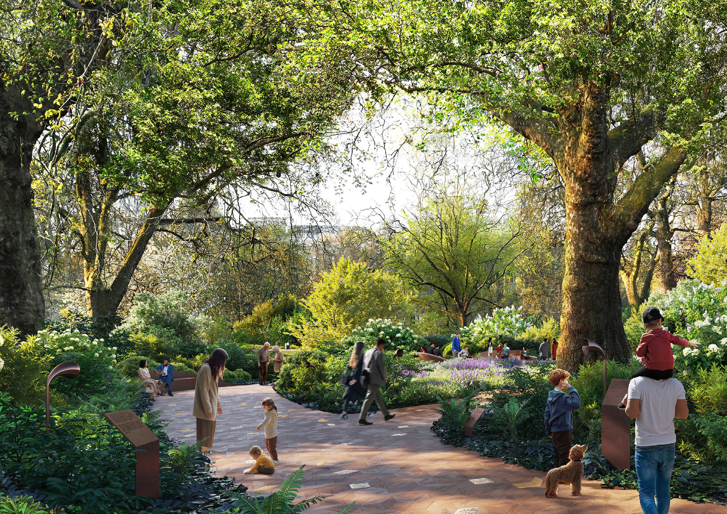 Foster Partners 倫敦伊莉莎白二世女王 Queen Elizabeth II 紀念地景 London 倫敦