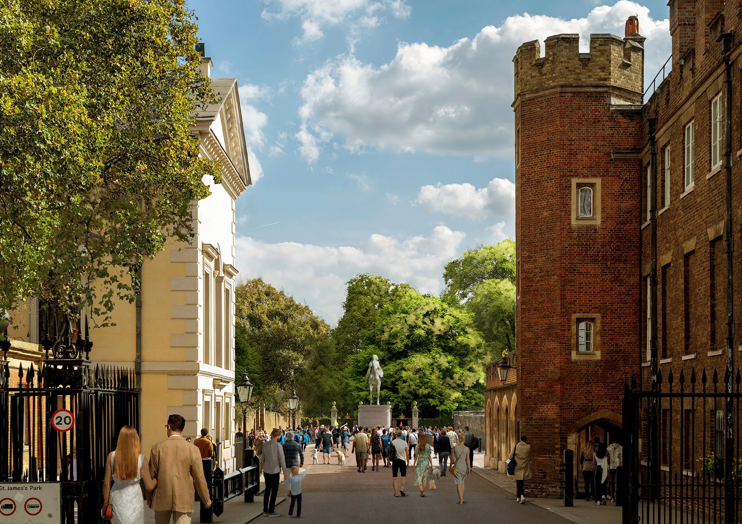 Foster Partners 倫敦伊莉莎白二世女王 Queen Elizabeth II 紀念地景 London 倫敦