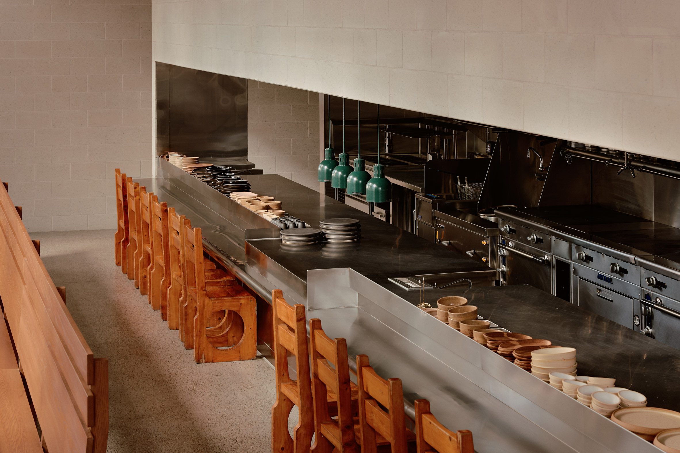 Papa San New york INC Architecture 室內設計 interior design 紐約餐廳 