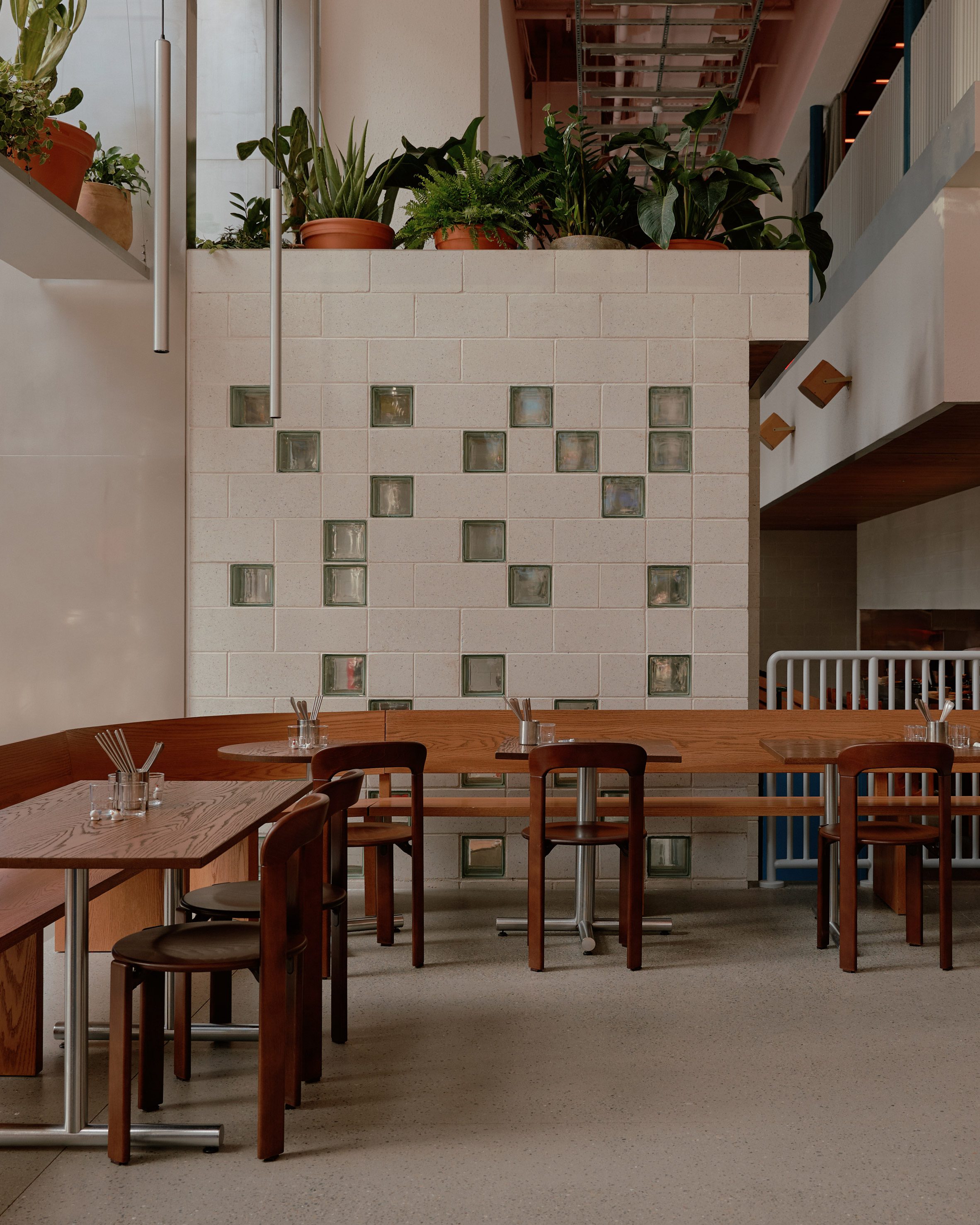 Papa San New york INC Architecture 室內設計 interior design 紐約餐廳 