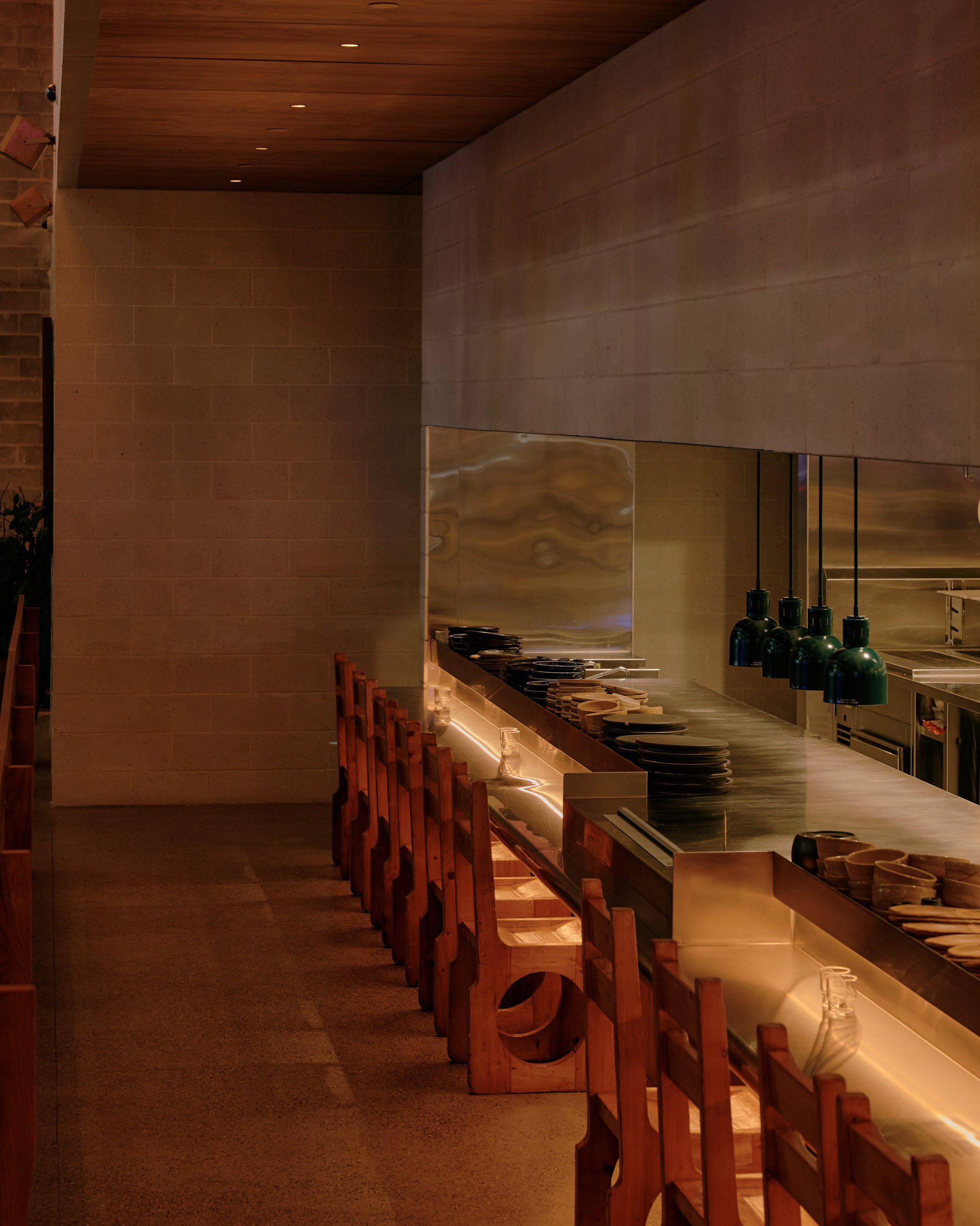 Papa San New york INC Architecture 室內設計 interior design 紐約餐廳 