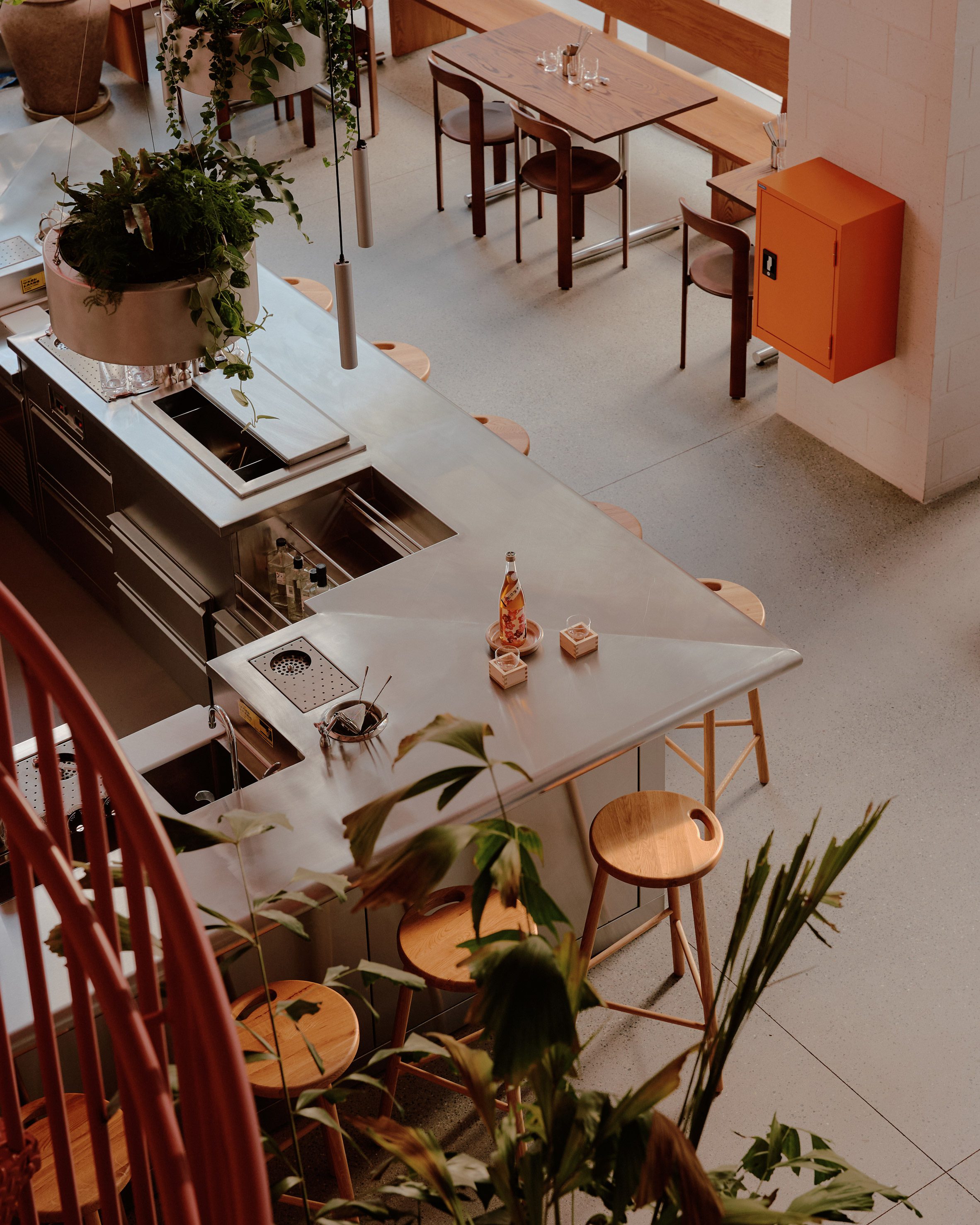 Papa San New york INC Architecture 室內設計 interior design 紐約餐廳 