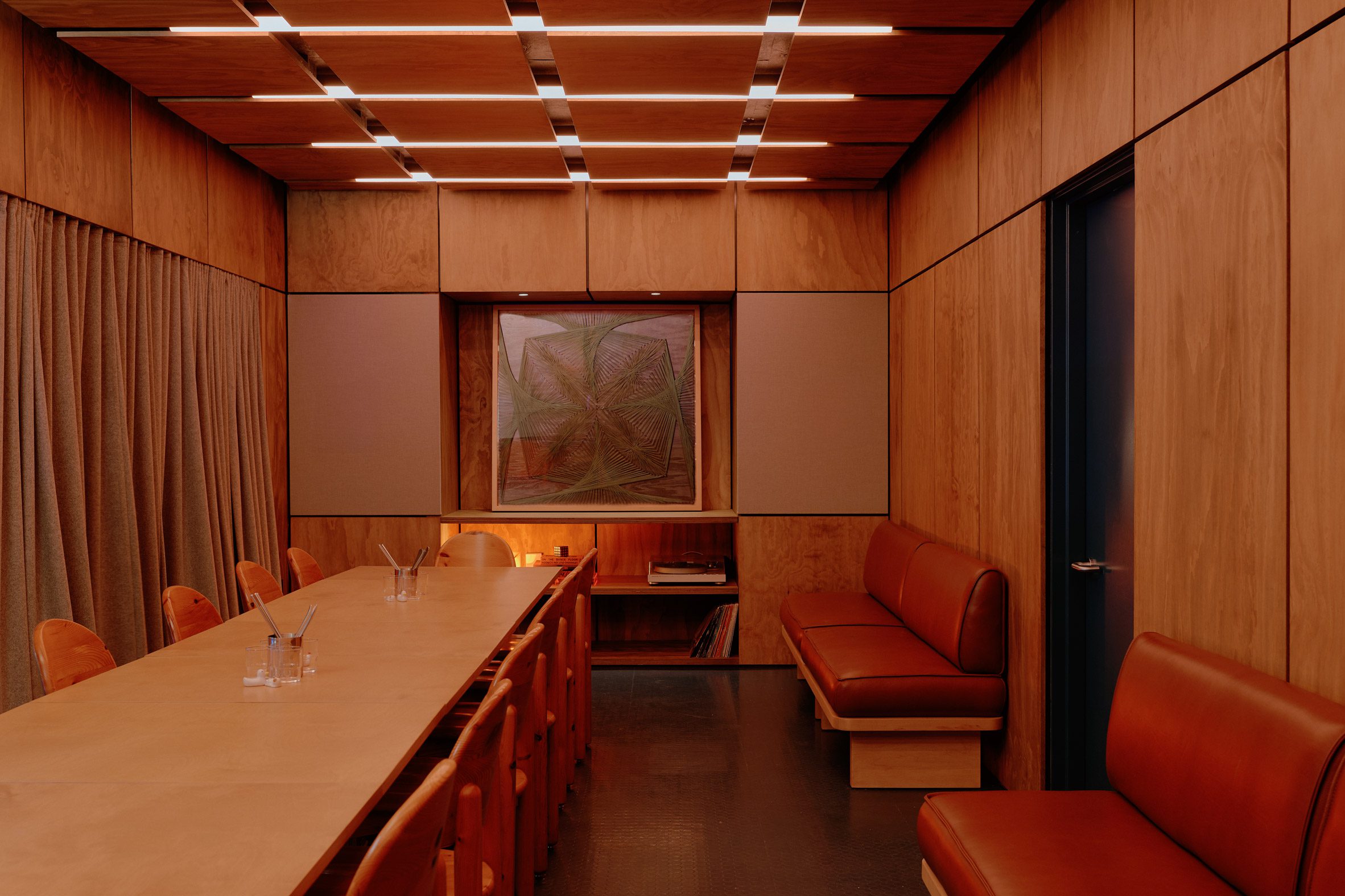 Papa San New york INC Architecture 室內設計 interior design 紐約餐廳 
