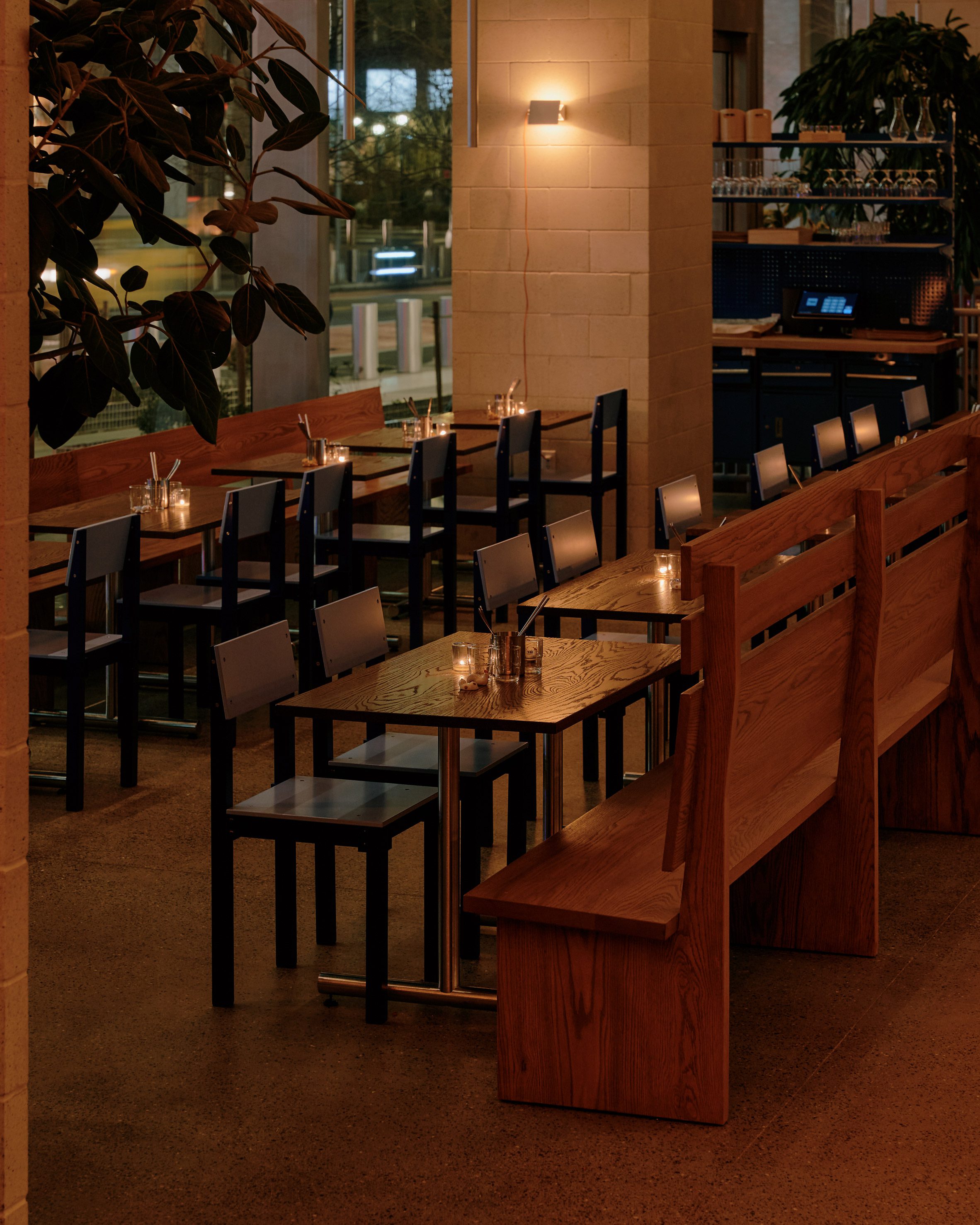 Papa San New york INC Architecture 室內設計 interior design 紐約餐廳 