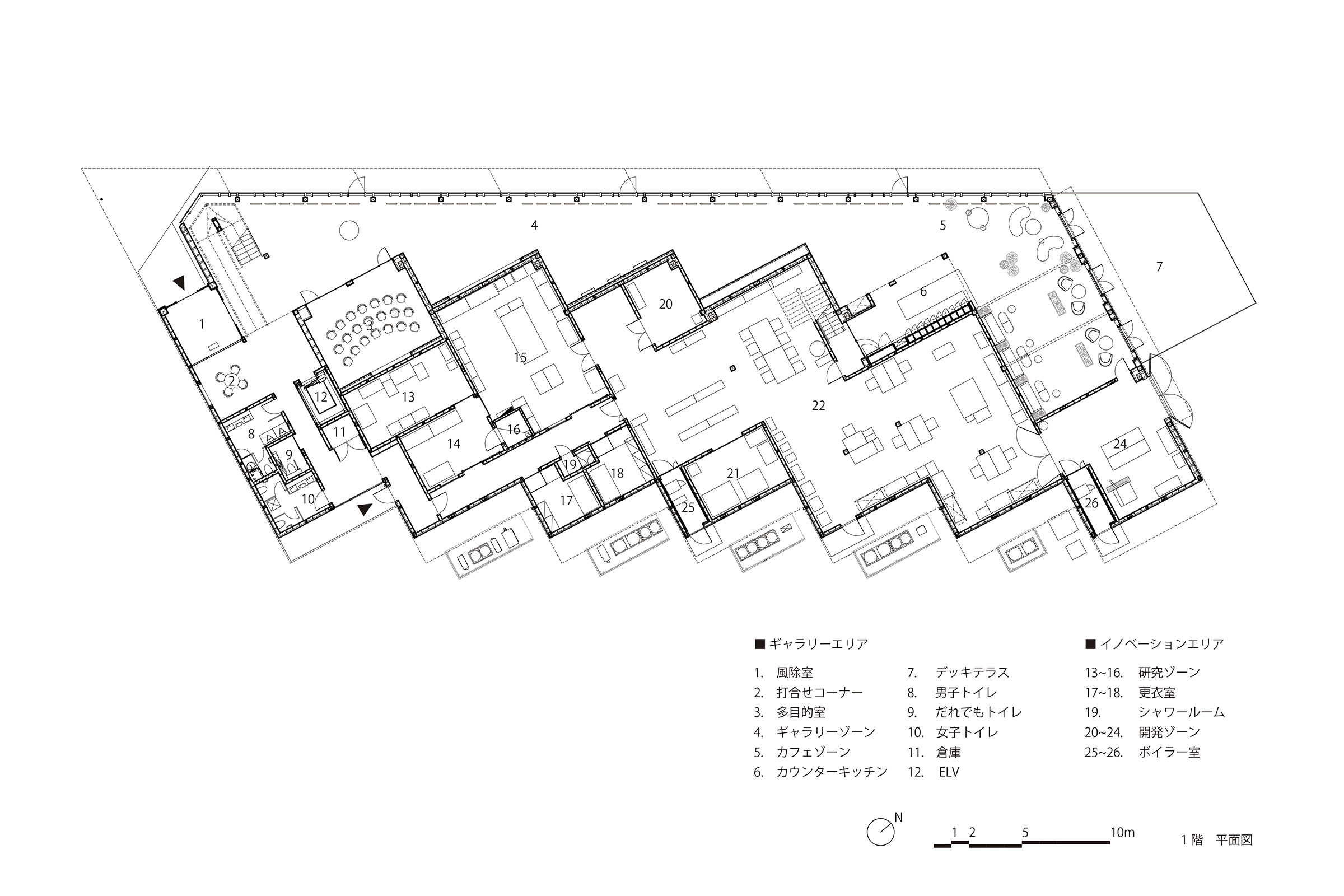 Haruna Beverage 佐藤尚巳 日本群馬県高崎市 ハルナイノベーションセンター 辦公室