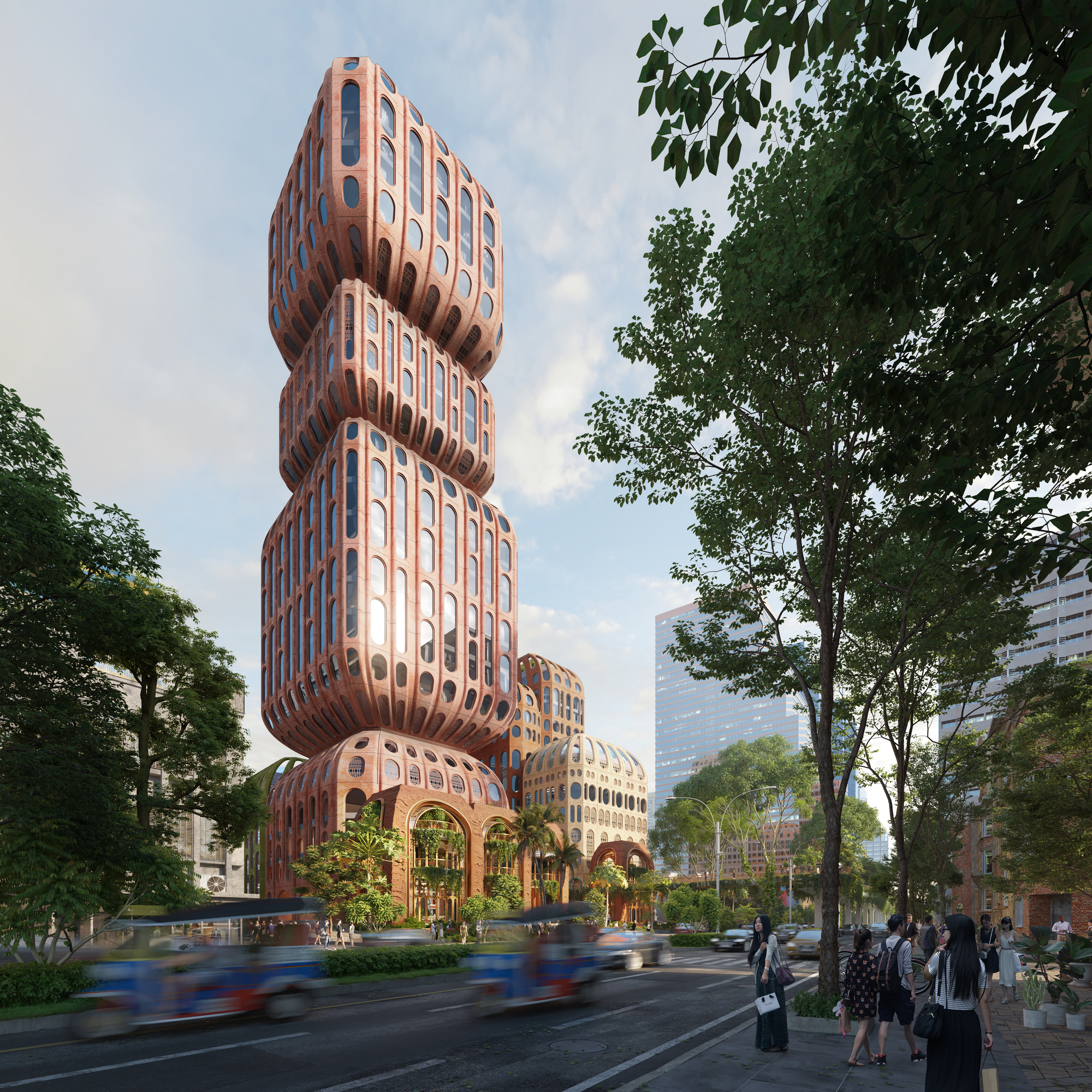 Heatherwick Studio Designs New 'Lantern Quarter' in Bangkok, Thailand - Image 3 of 4