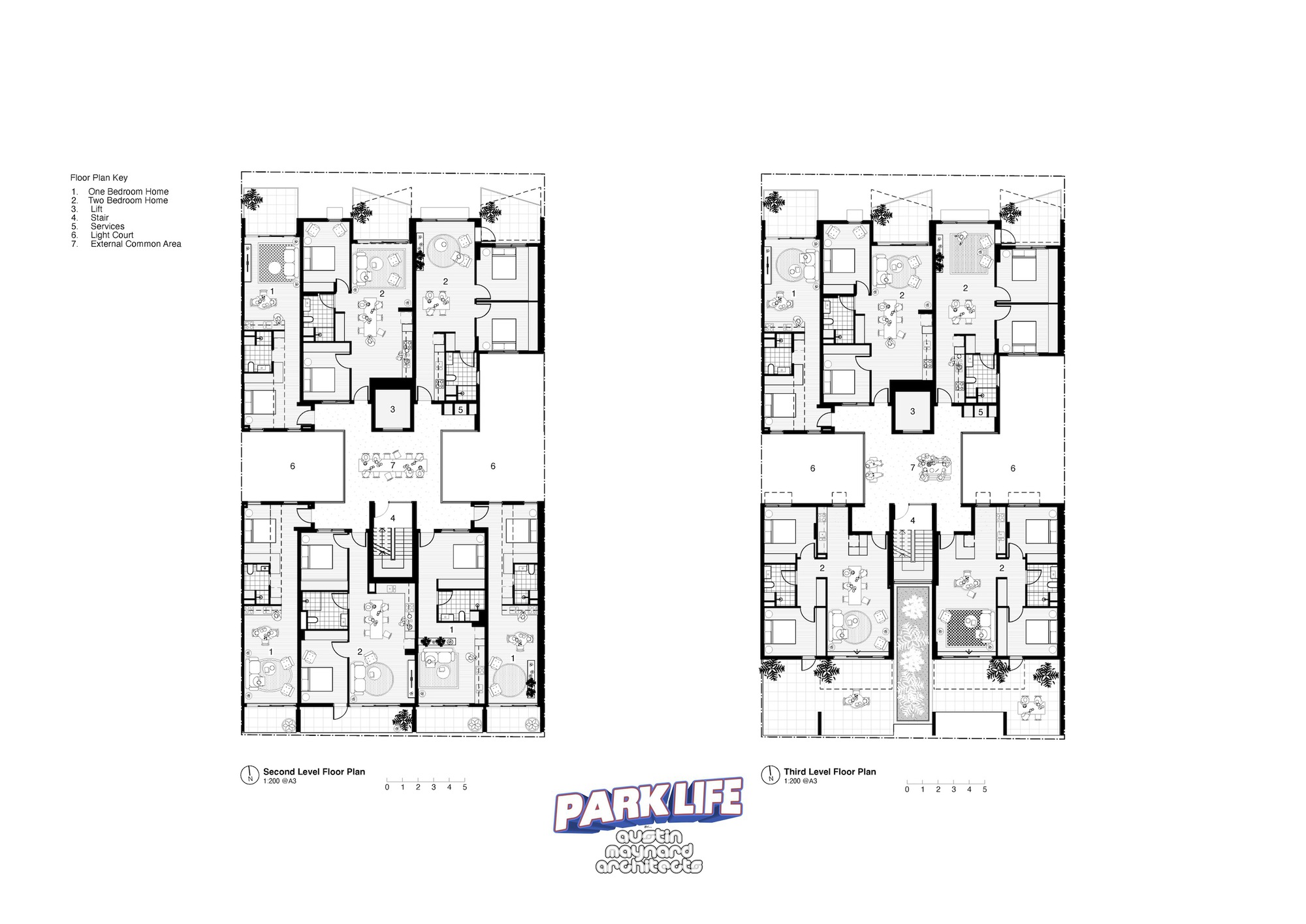 Austin Maynard Architects 澳洲集合住宅 Brunswick ParkLife 