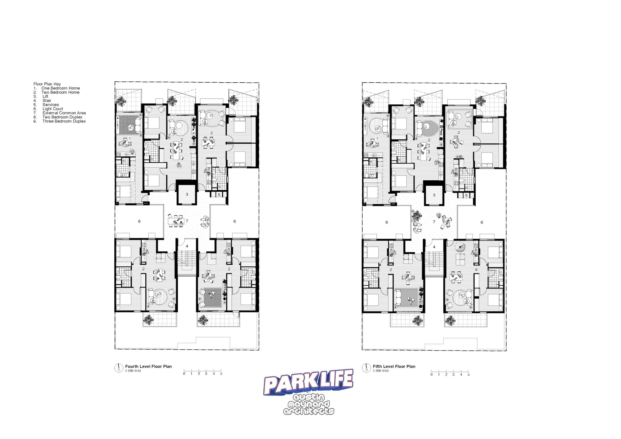 Austin Maynard Architects 澳洲集合住宅 Brunswick ParkLife 