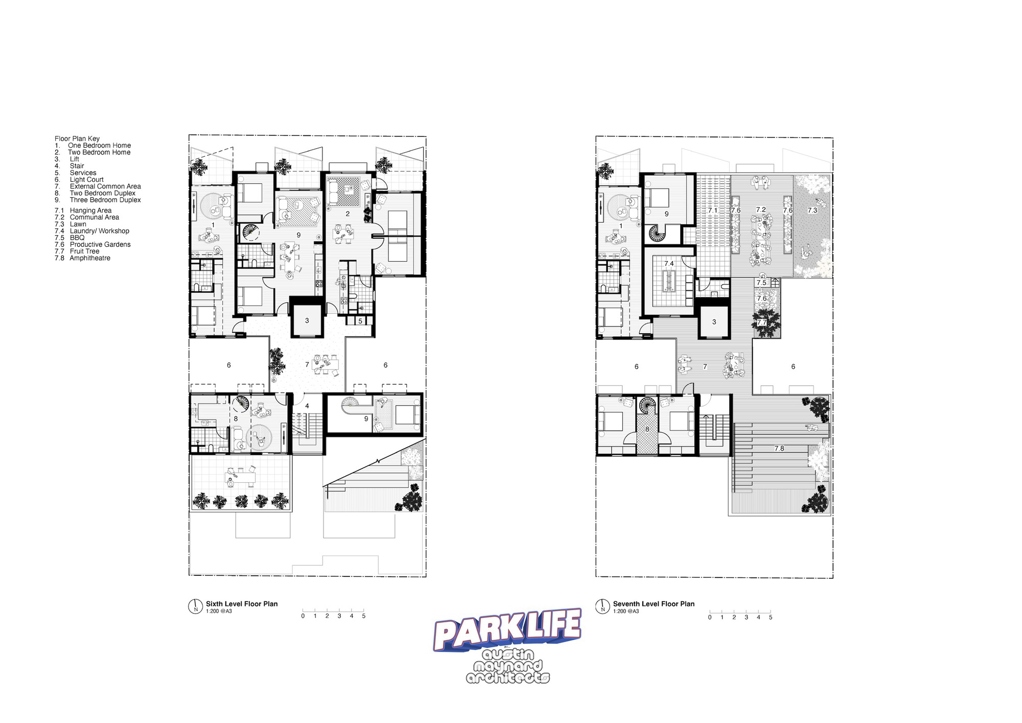 Austin Maynard Architects 澳洲集合住宅 Brunswick ParkLife 