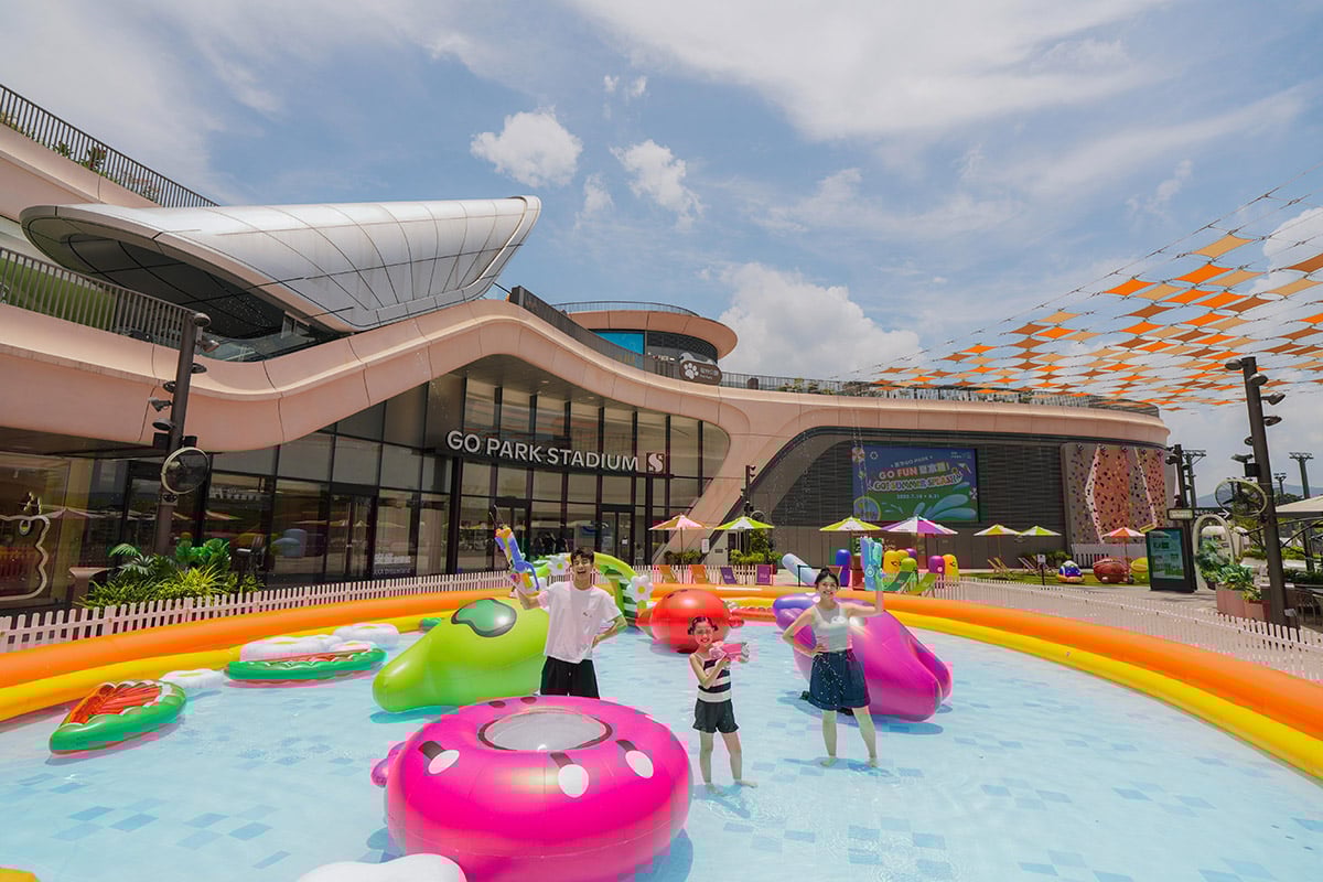 西沙GO PARK由即日起至8月31日，將舉行人寵同樂的戶外《GO FUN夏水禮！》