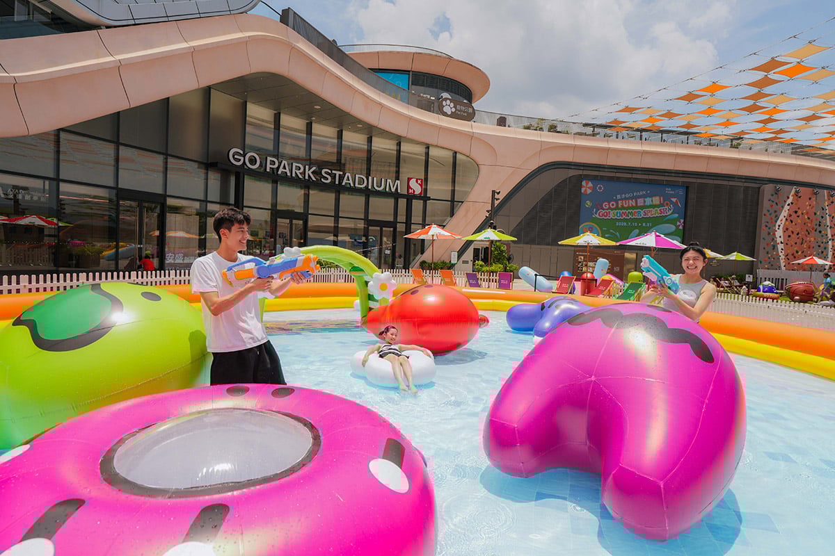 每逢周末會有水槍激戰