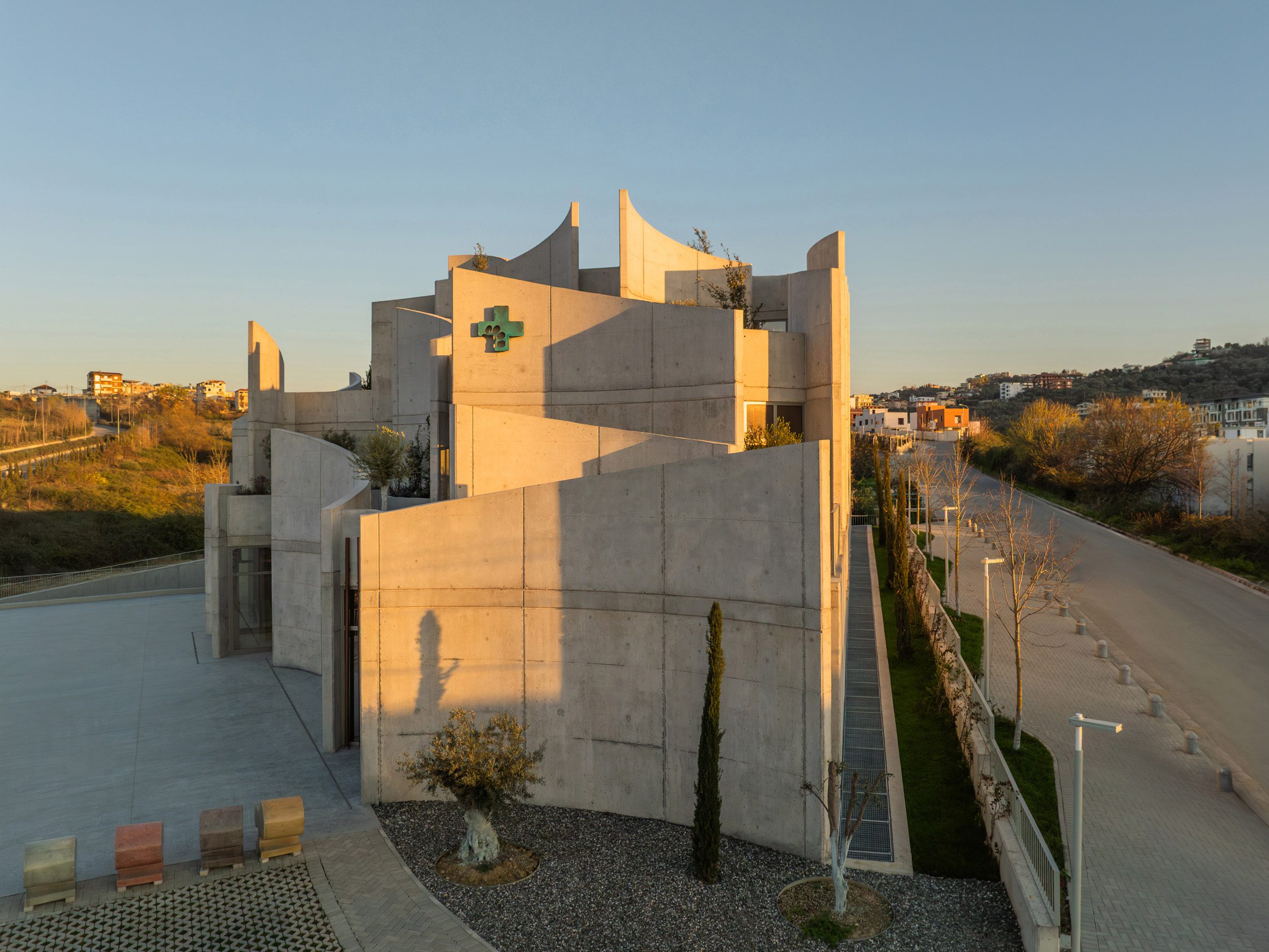 Davide Macullo Architects 阿爾巴尼亞 獸醫院