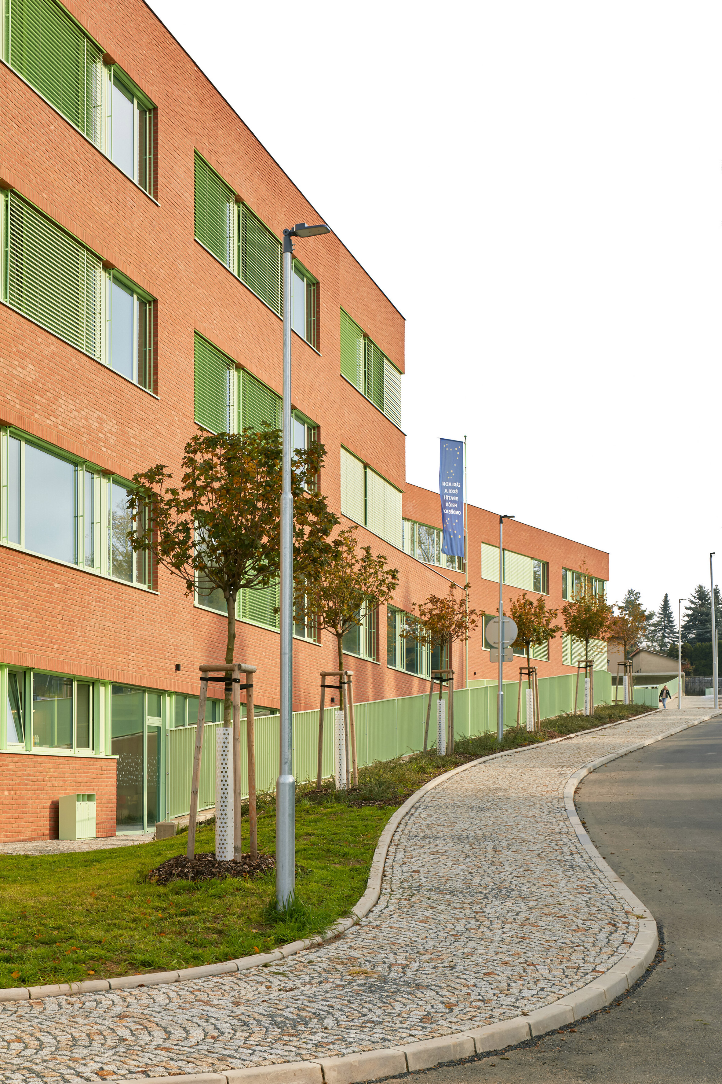 捷克建築師 Atelier 6 Pavla Gregorová Šípová Frič Brothers Elementary School 小學 建築設計