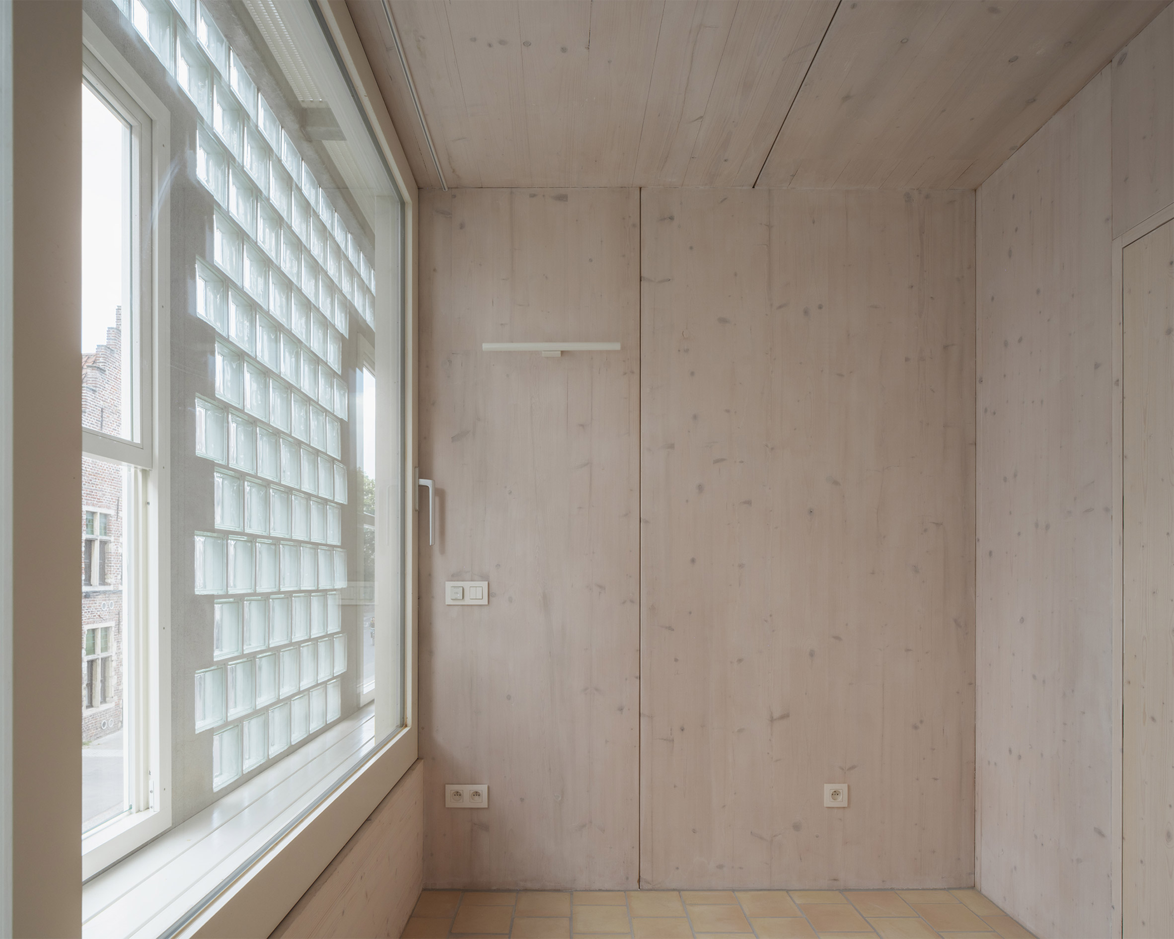 比利時 根特 Ghent 玻璃磚屋 Delmulle Delmulle Architecten Glass Brick House