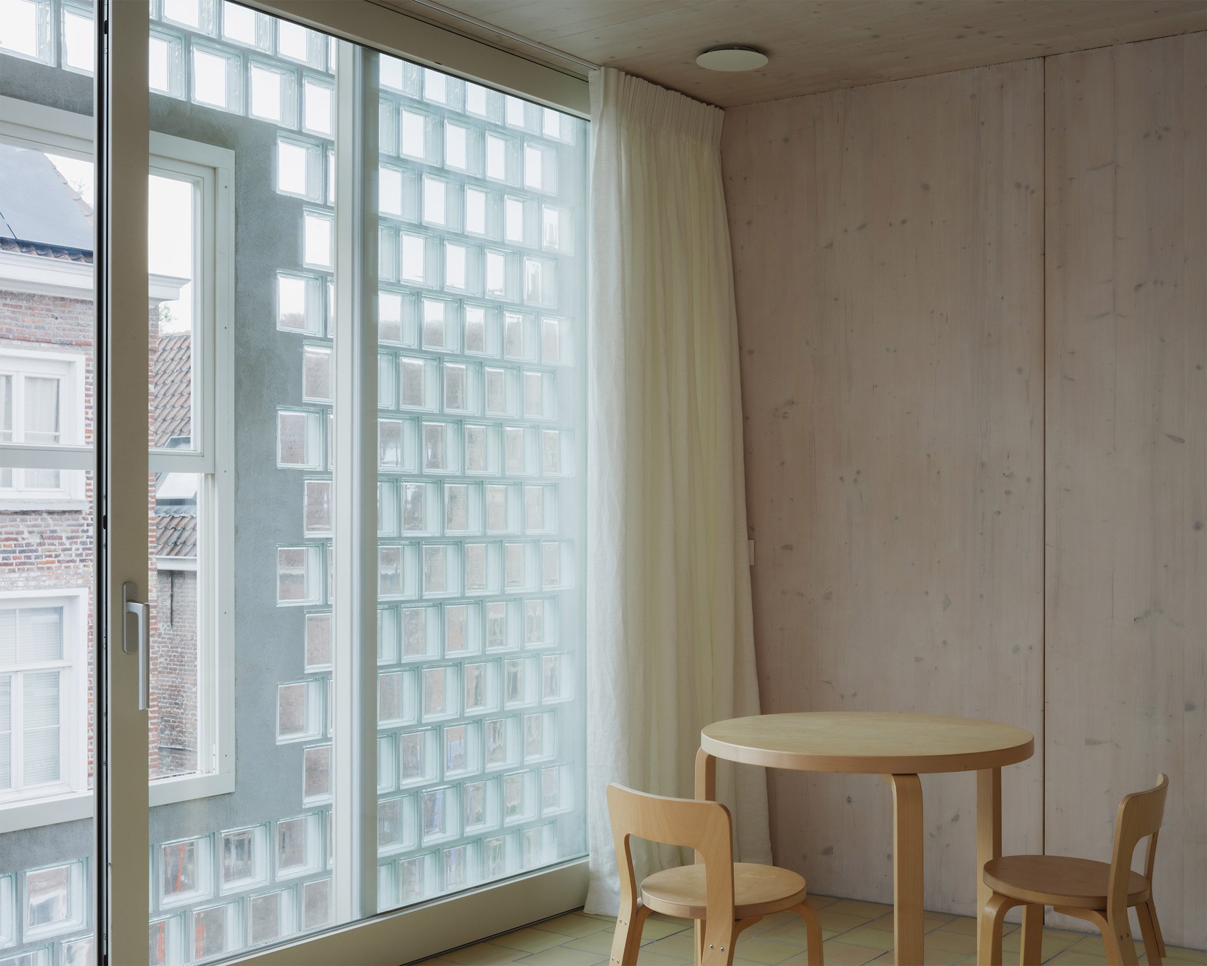 比利時 根特 Ghent 玻璃磚屋 Delmulle Delmulle Architecten Glass Brick House