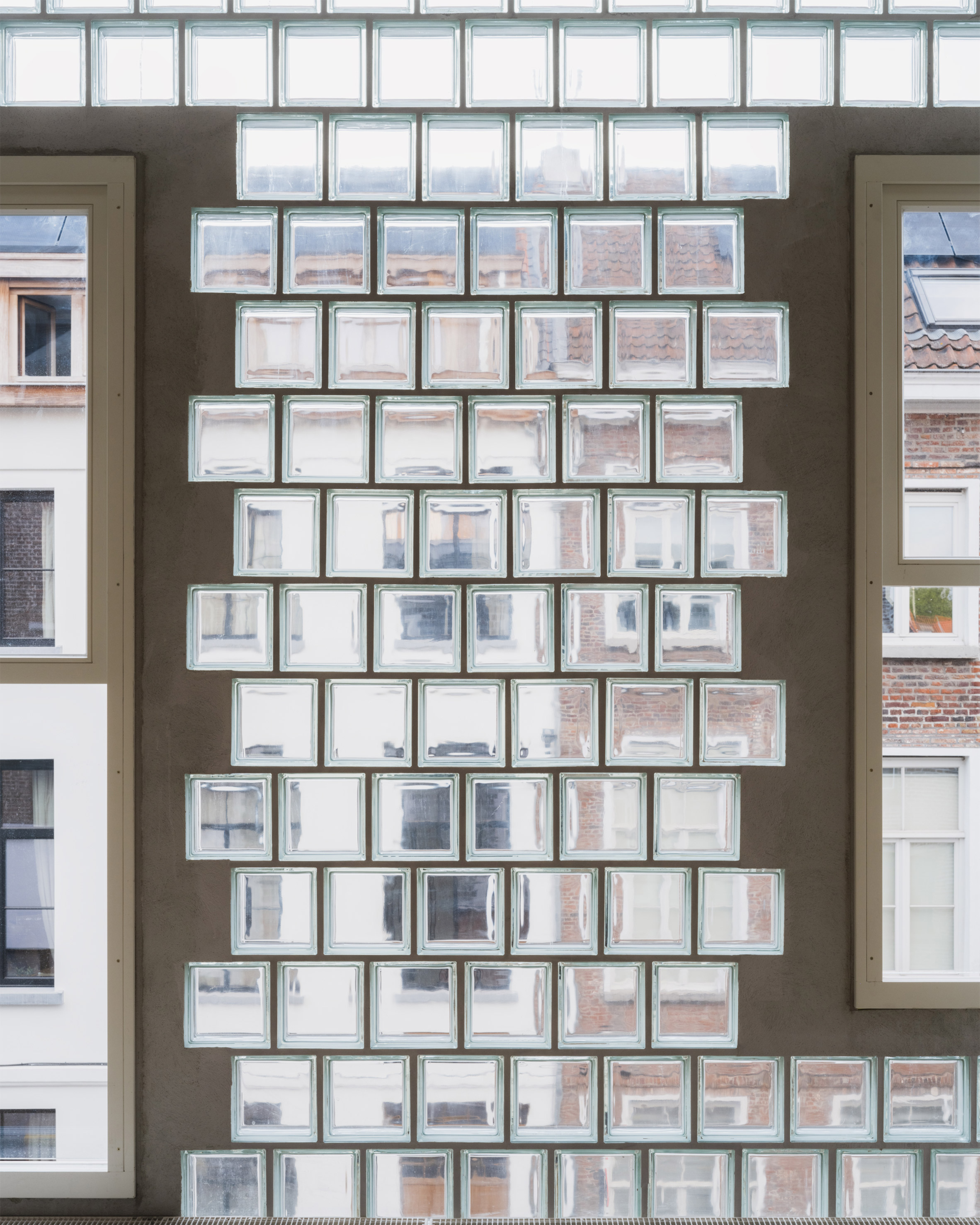 比利時 根特 Ghent 玻璃磚屋 Delmulle Delmulle Architecten Glass Brick House