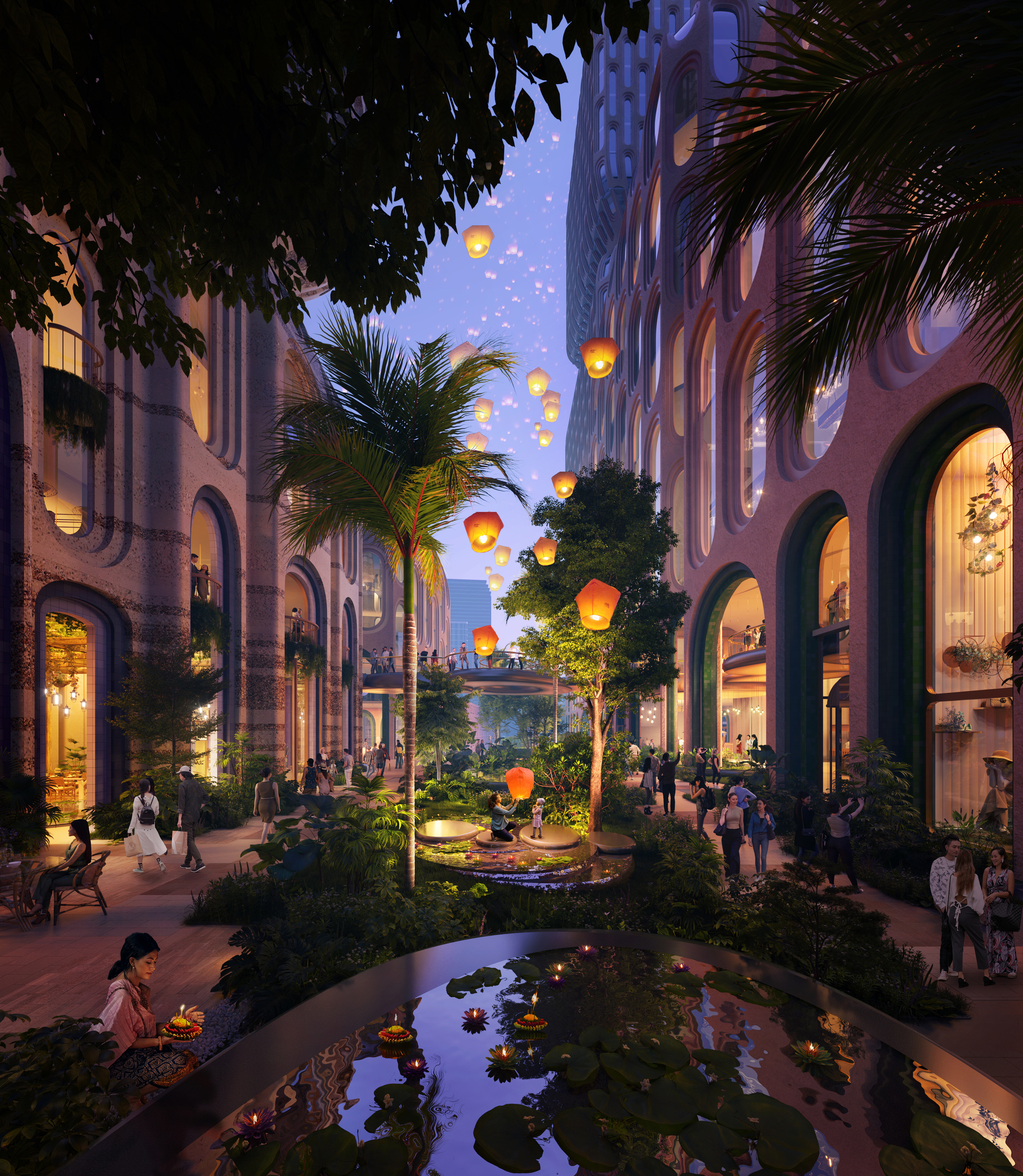 Heatherwick Studio Designs New 'Lantern Quarter' in Bangkok, Thailand - Image 4 of 4