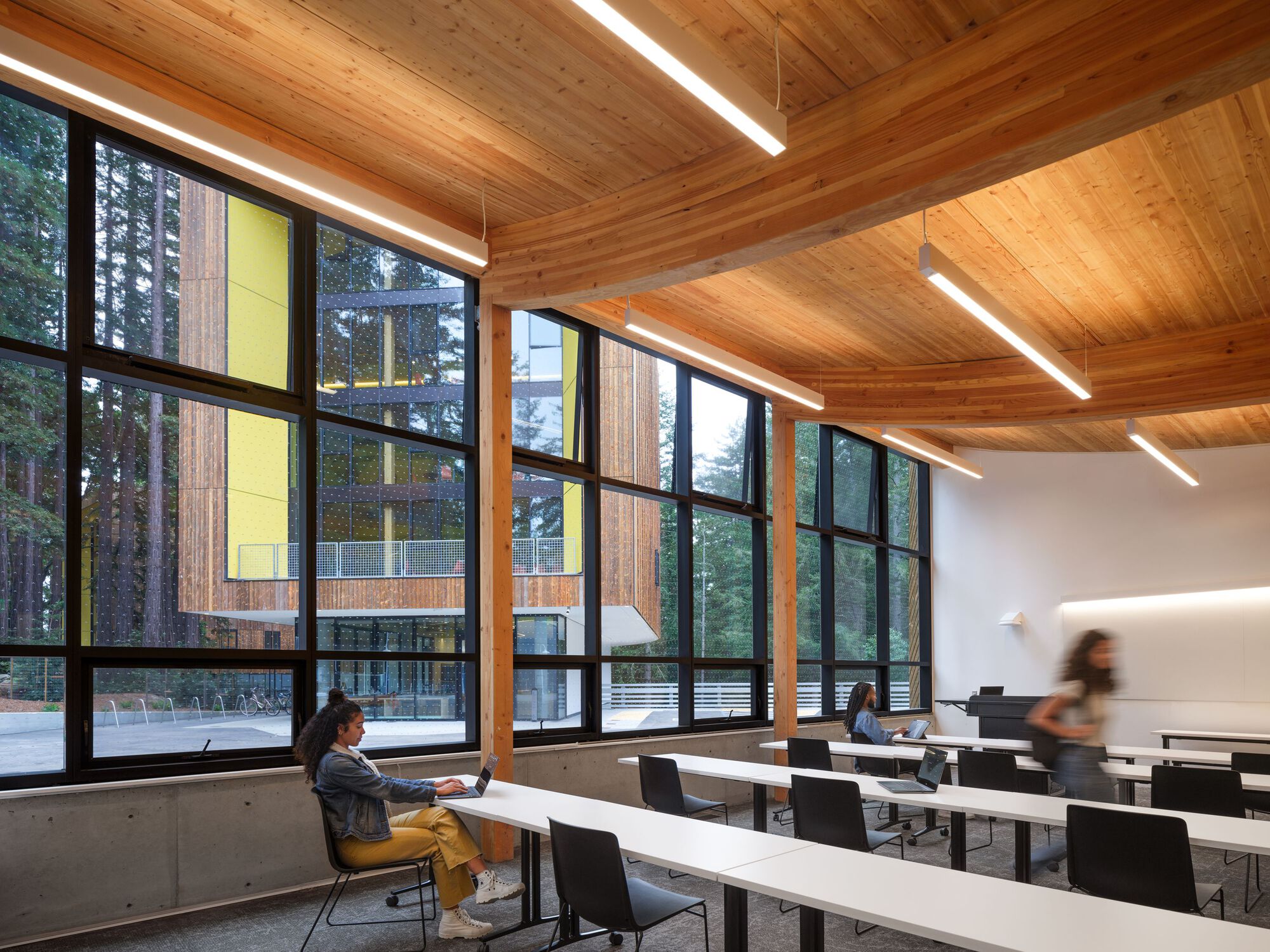 Kresge College Expansion / Studio Gang - Interior Photography, Wood, Chair
