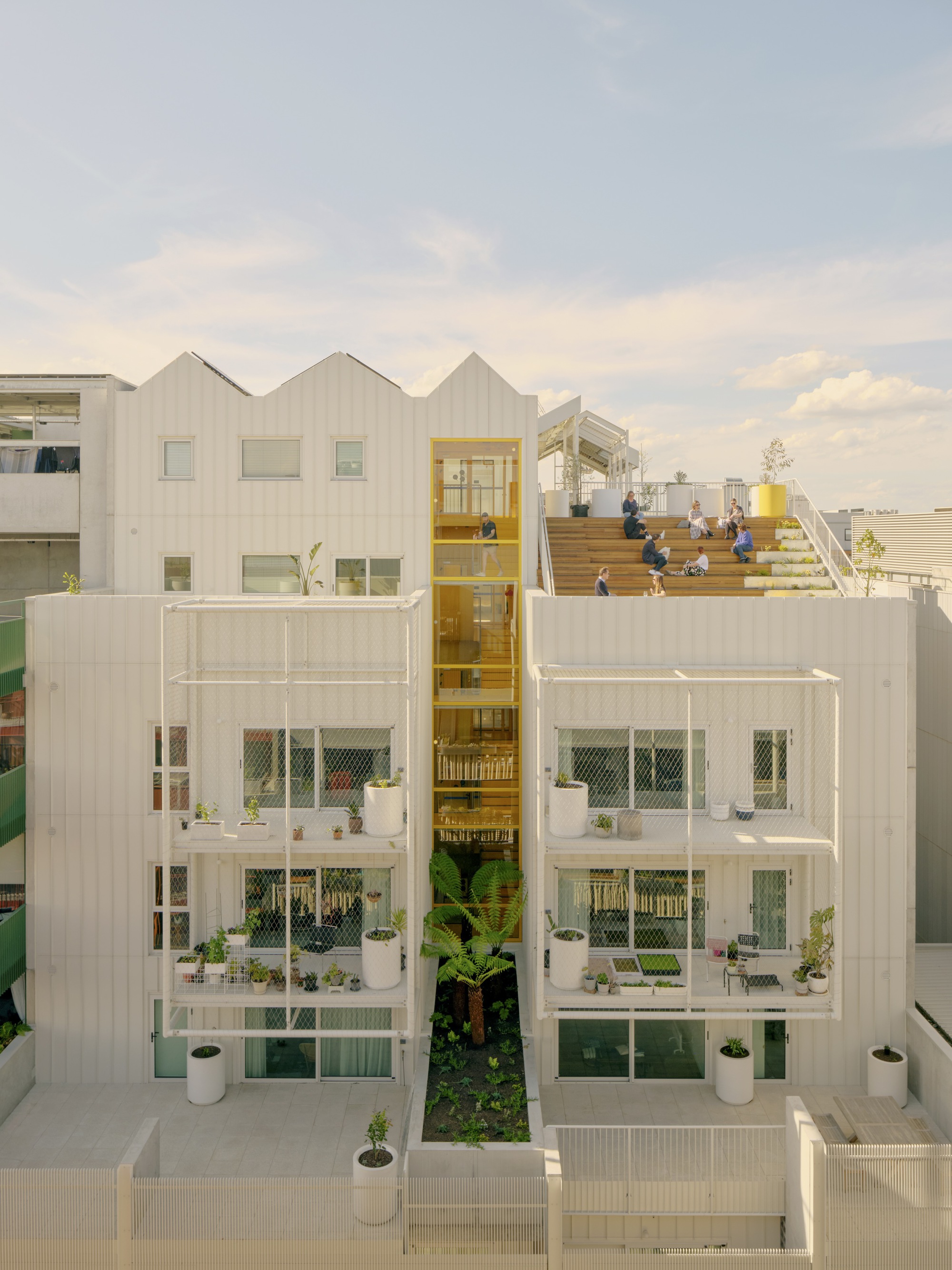 Austin Maynard Architects 澳洲集合住宅 Brunswick ParkLife 